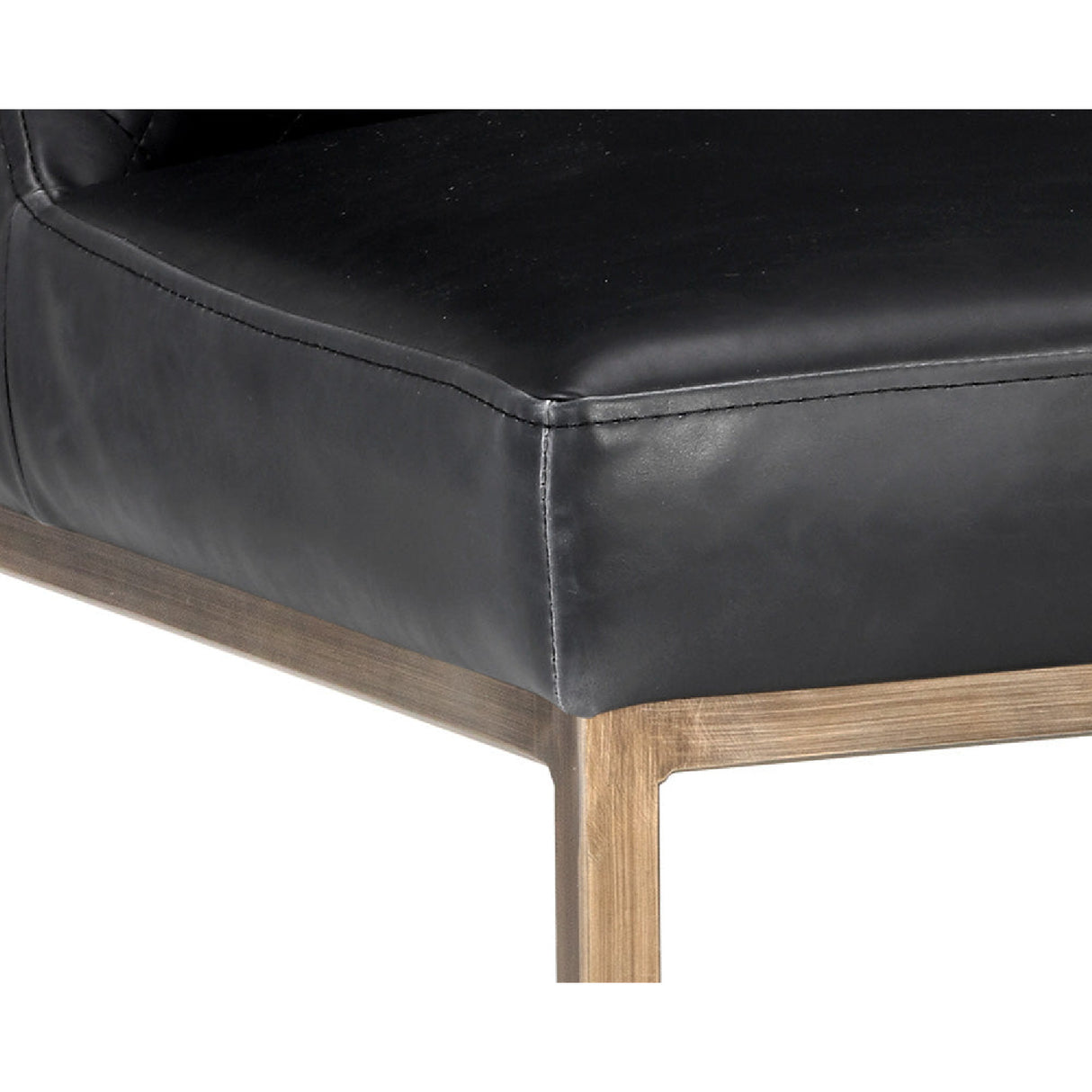 Modern European furniture - Diamond-Stitched Leather-Inspired Dining Chairs (2) - www.oroa.com | Oroa.com