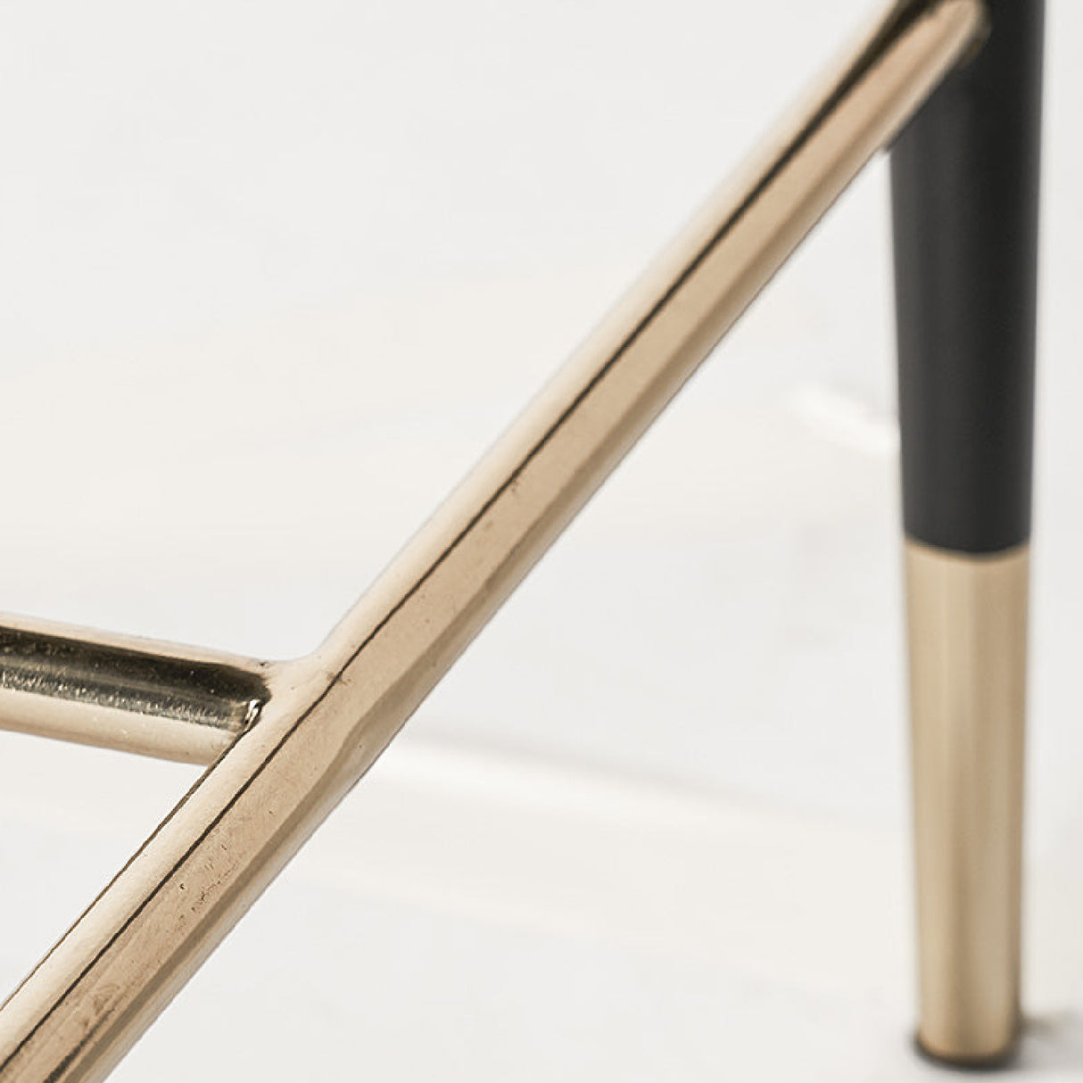 Modern European furniture - Taupe Leather Counter Stool - www.oroa.com | Oroa.com