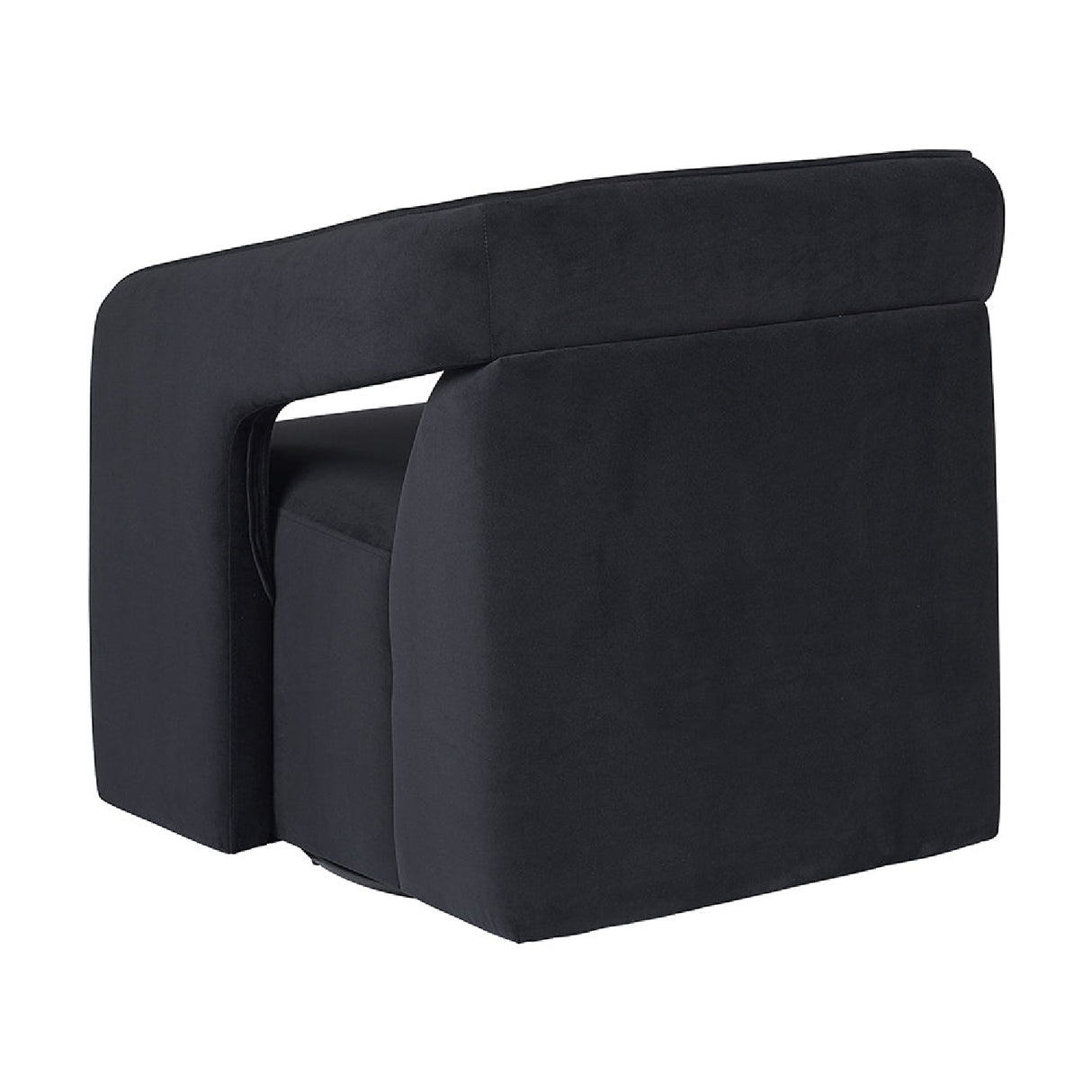 Modern European furniture - Fabric Upholstered Swivel Lounge Chair - www.oroa.com | Oroa.com