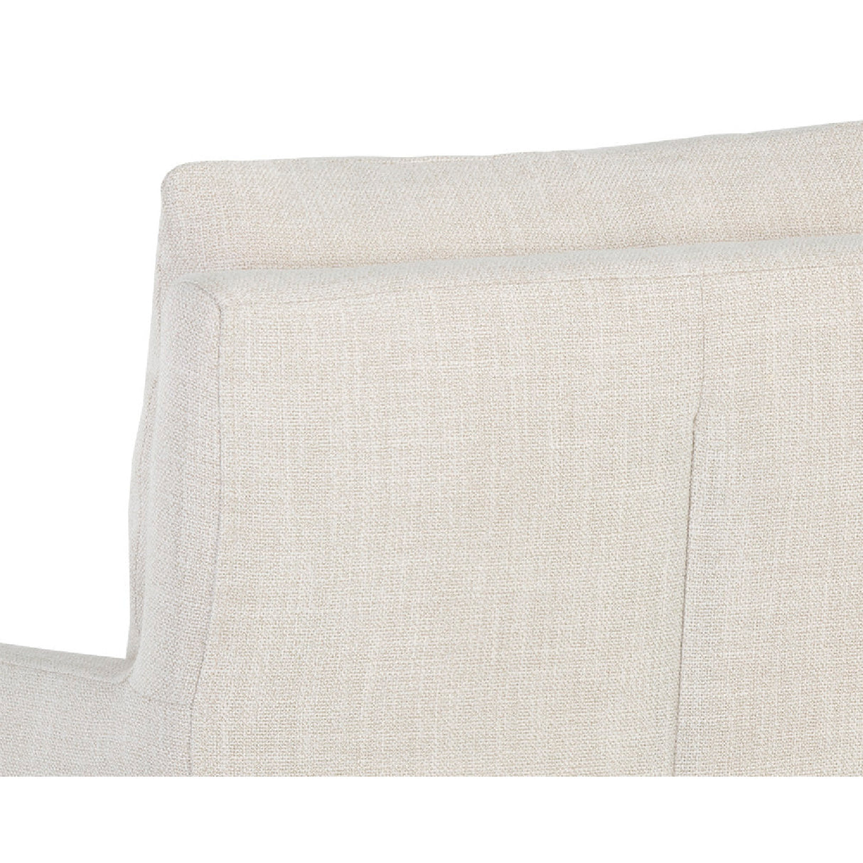 Modern European furniture - Linen Wheeled Dining Chair - www.oroa.com | Oroa.com