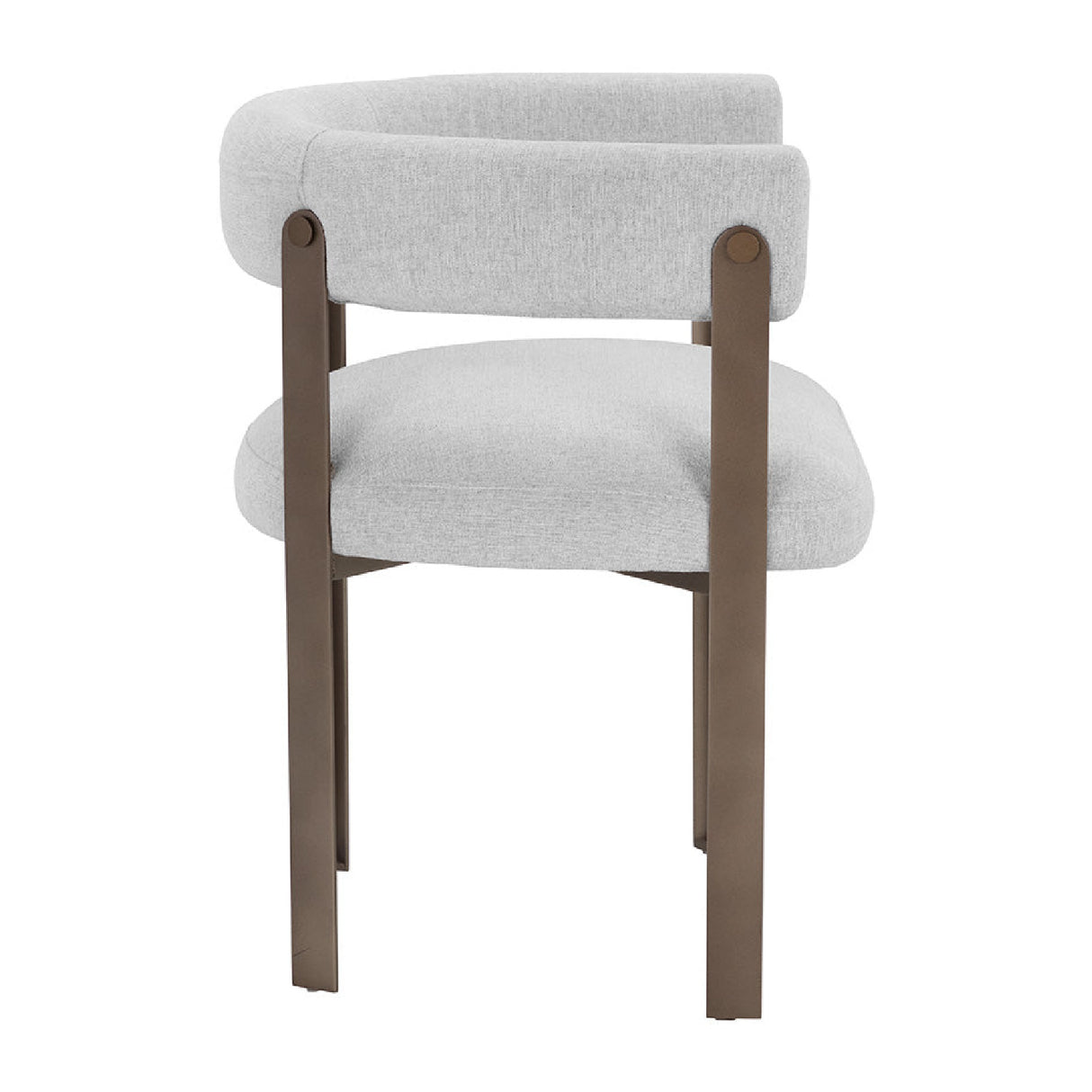 Modern European furniture - Curved Wood Frame Dining Armchair - www.oroa.com | Oroa.com