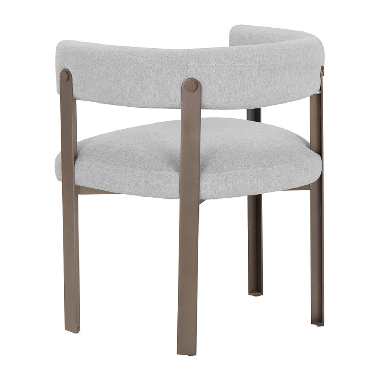 Modern European furniture - Curved Wood Frame Dining Armchair - www.oroa.com | Oroa.com