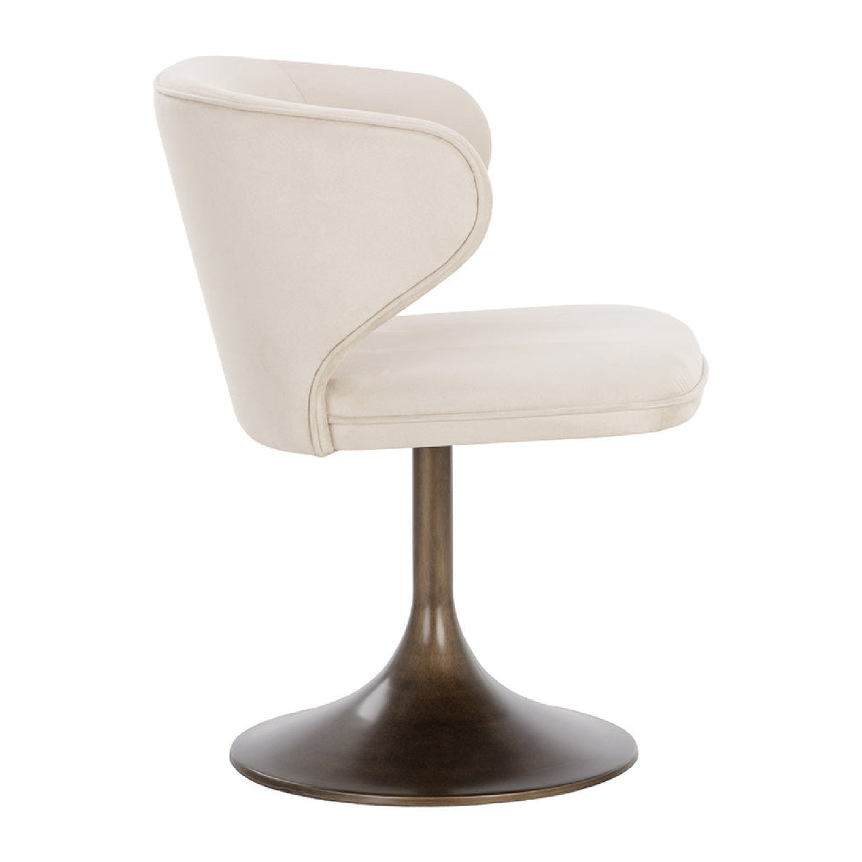 Modern European furniture - Pedestal Swivel Dining Chair - www.oroa.com | Oroa.com