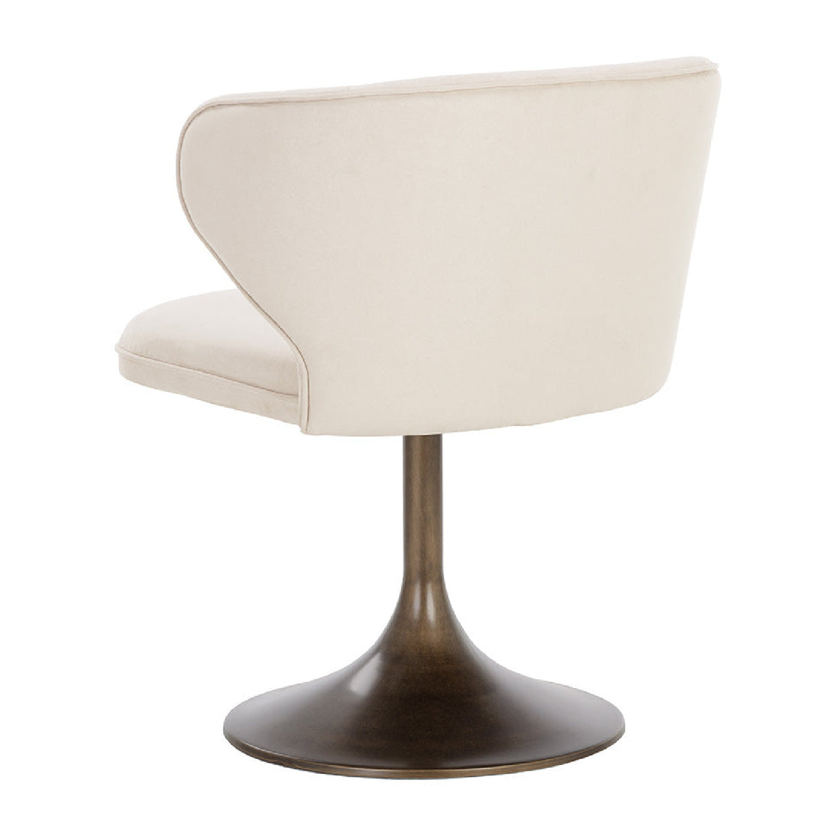 Modern European furniture - Pedestal Swivel Dining Chair - www.oroa.com | Oroa.com