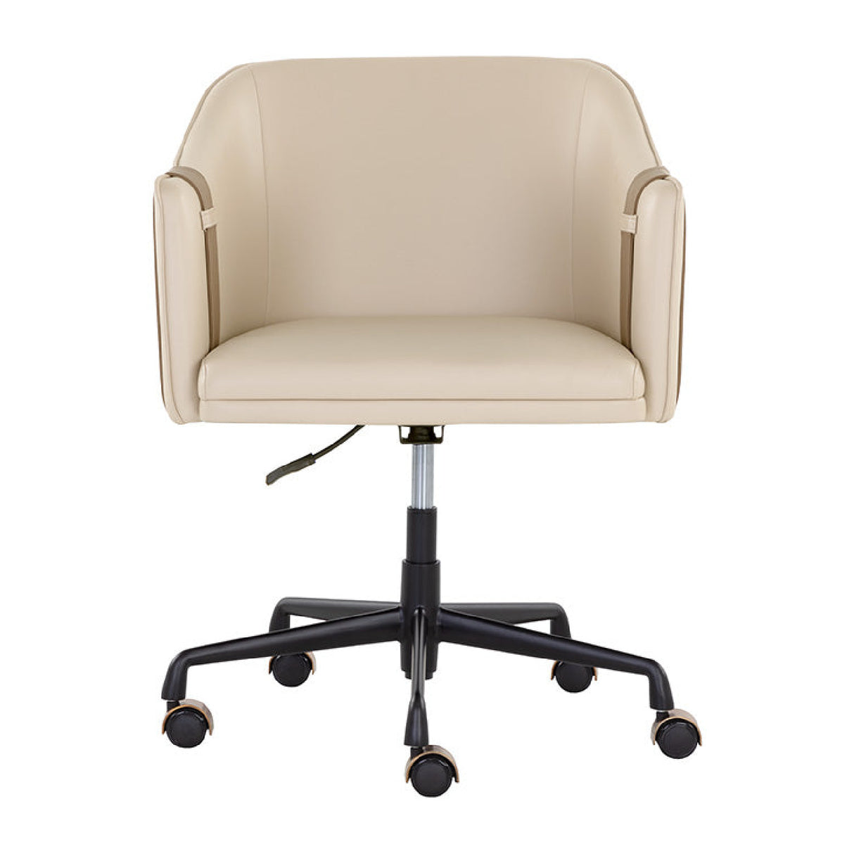Modern European furniture - Two-Toned Leather Office Chair - www.oroa.com | Oroa.com
