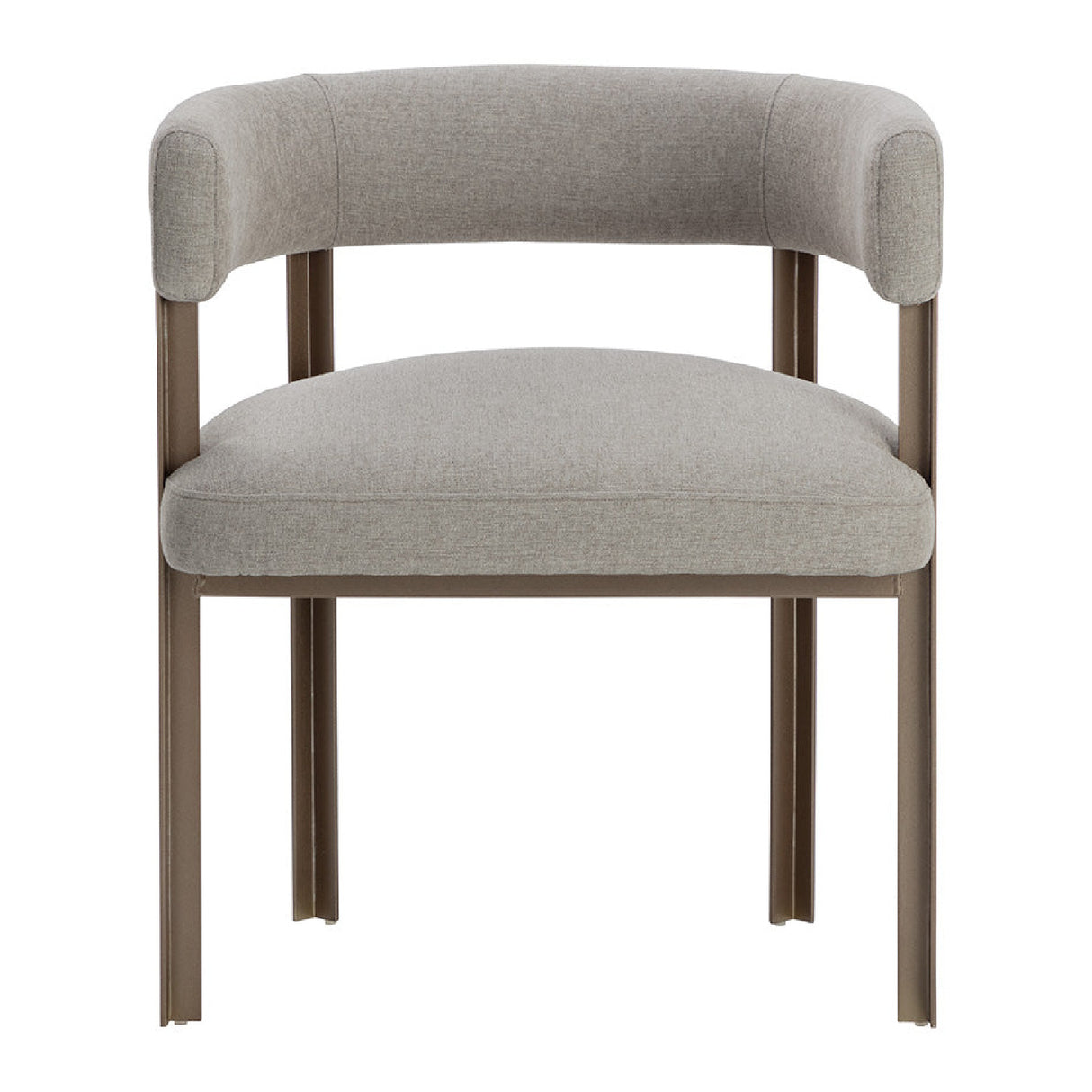 Modern European furniture - Curved Wood Frame Dining Armchair - www.oroa.com | Oroa.com