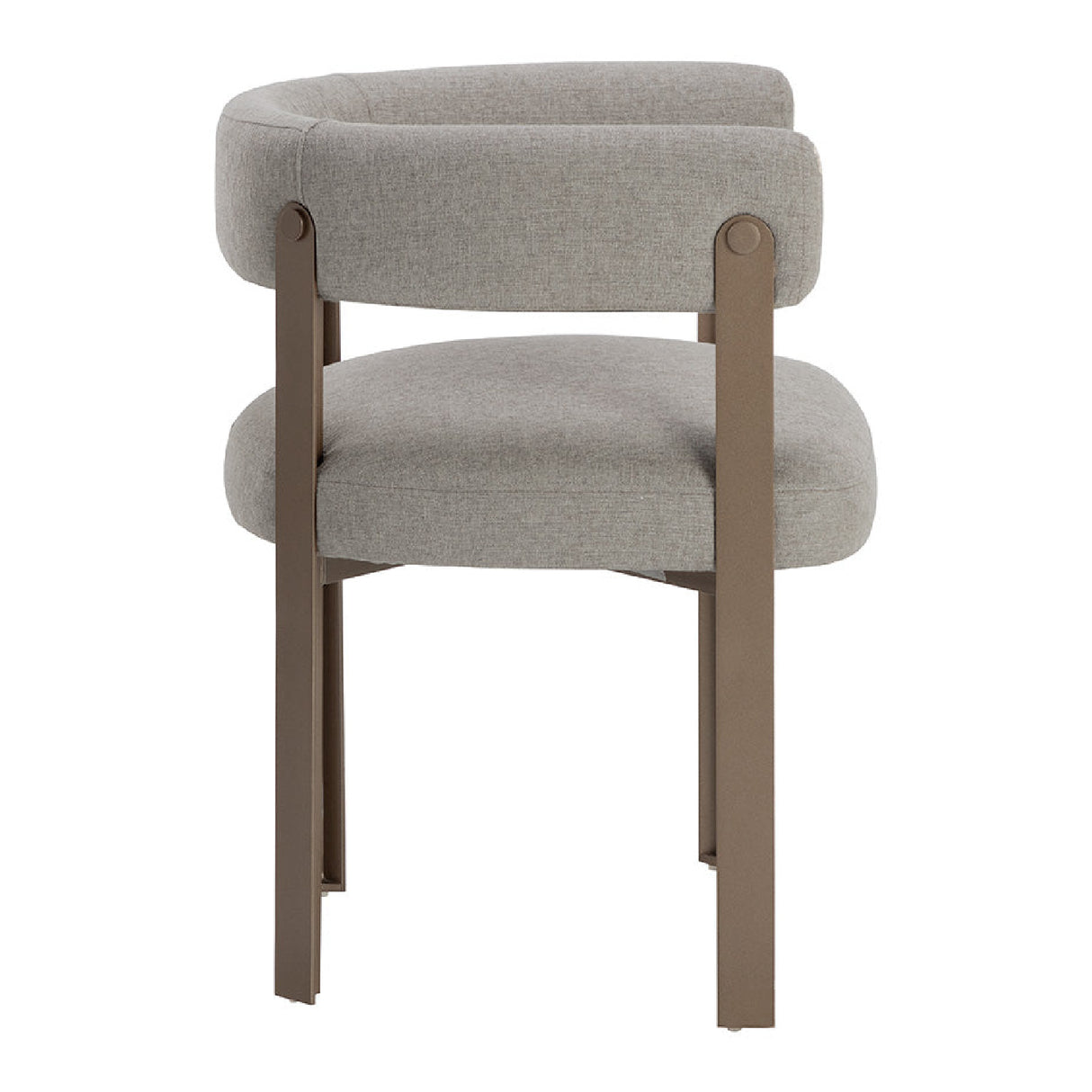 Modern European furniture - Curved Wood Frame Dining Armchair - www.oroa.com | Oroa.com