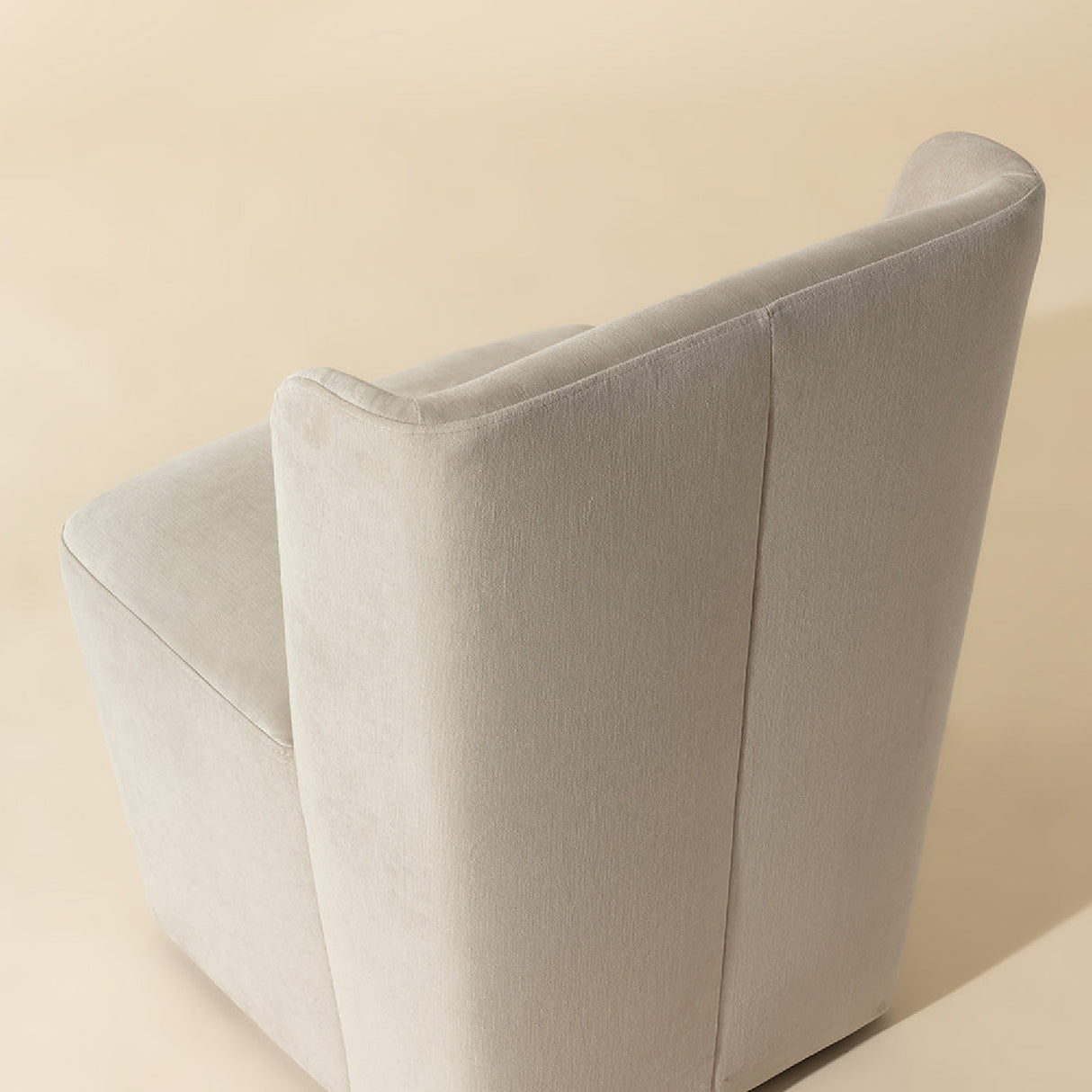 Modern European furniture - Upholstered Wheel Dining Chair - www.oroa.com | Oroa.com