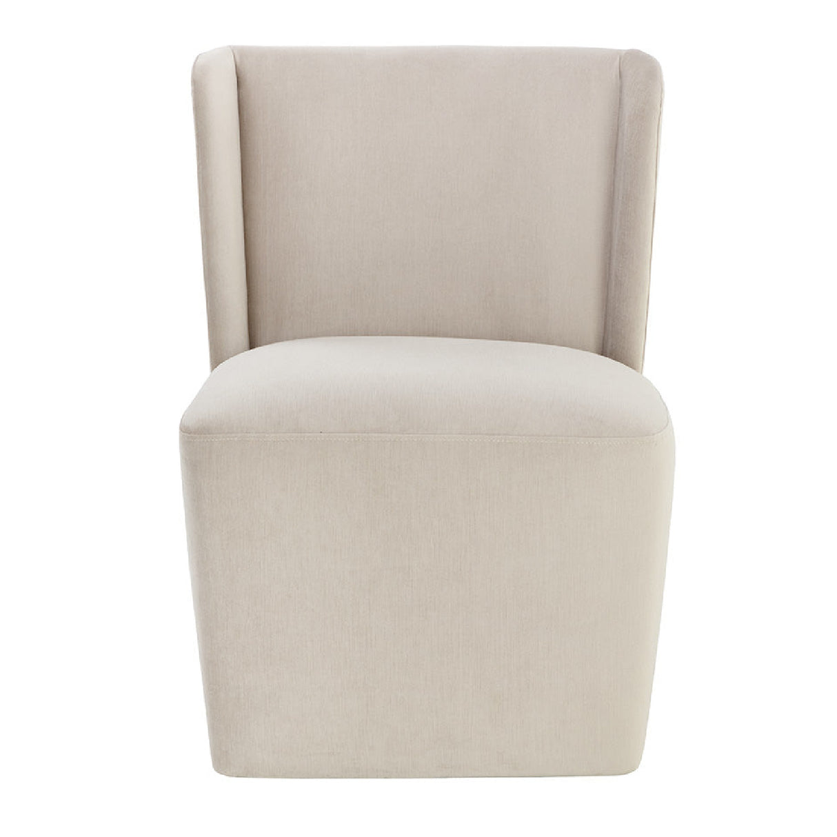 Modern European furniture - Upholstered Wheel Dining Chair - www.oroa.com | Oroa.com