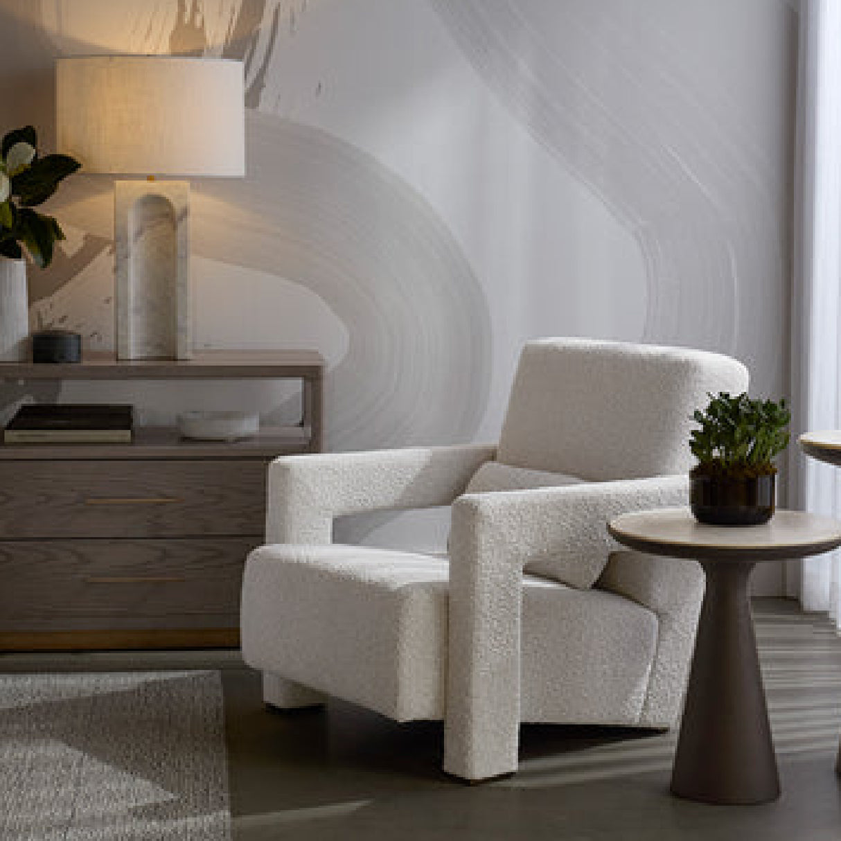 Modern European furniture - Modern Fabric Lounge Chair - www.oroa.com | Oroa.com