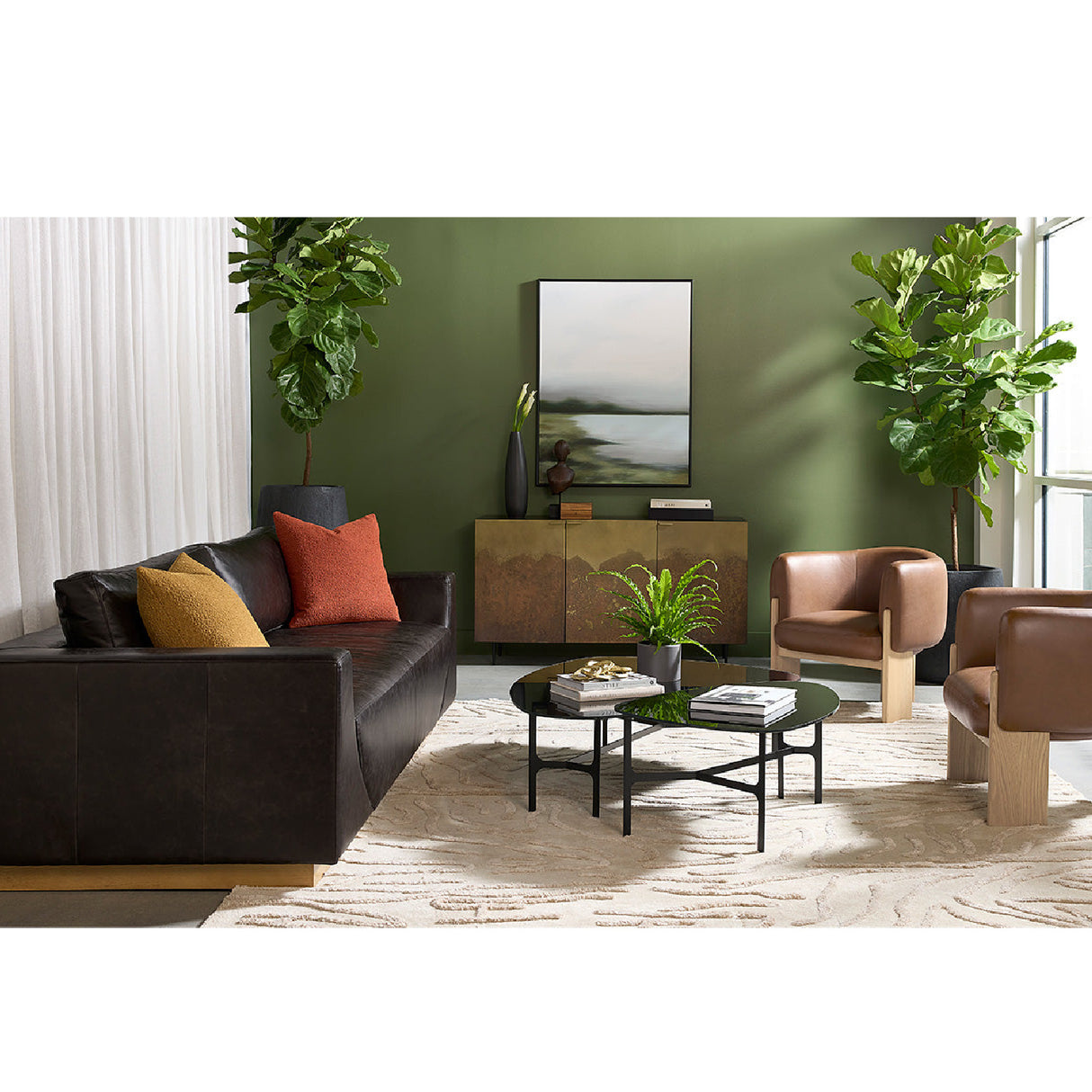 Modern European furniture - Italian Leather Sofa - www.oroa.com | Oroa.com