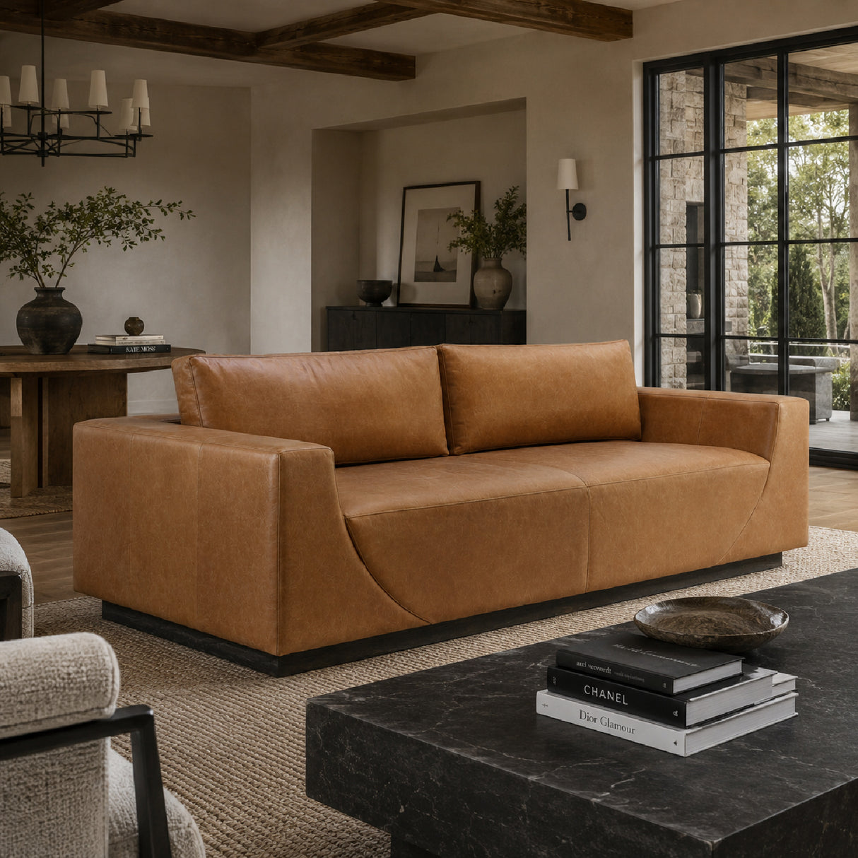 Modern European furniture - Italian Leather Sofa - www.oroa.com | Oroa.com