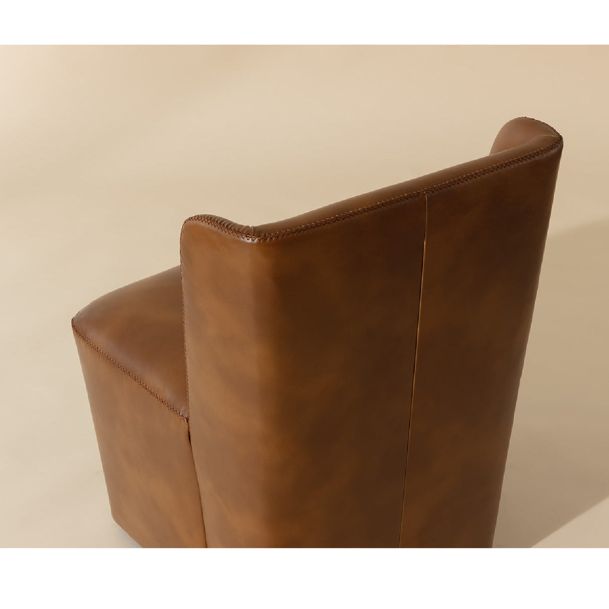 Modern European furniture - Upholstered Wheel Dining Chair - www.oroa.com | Oroa.com