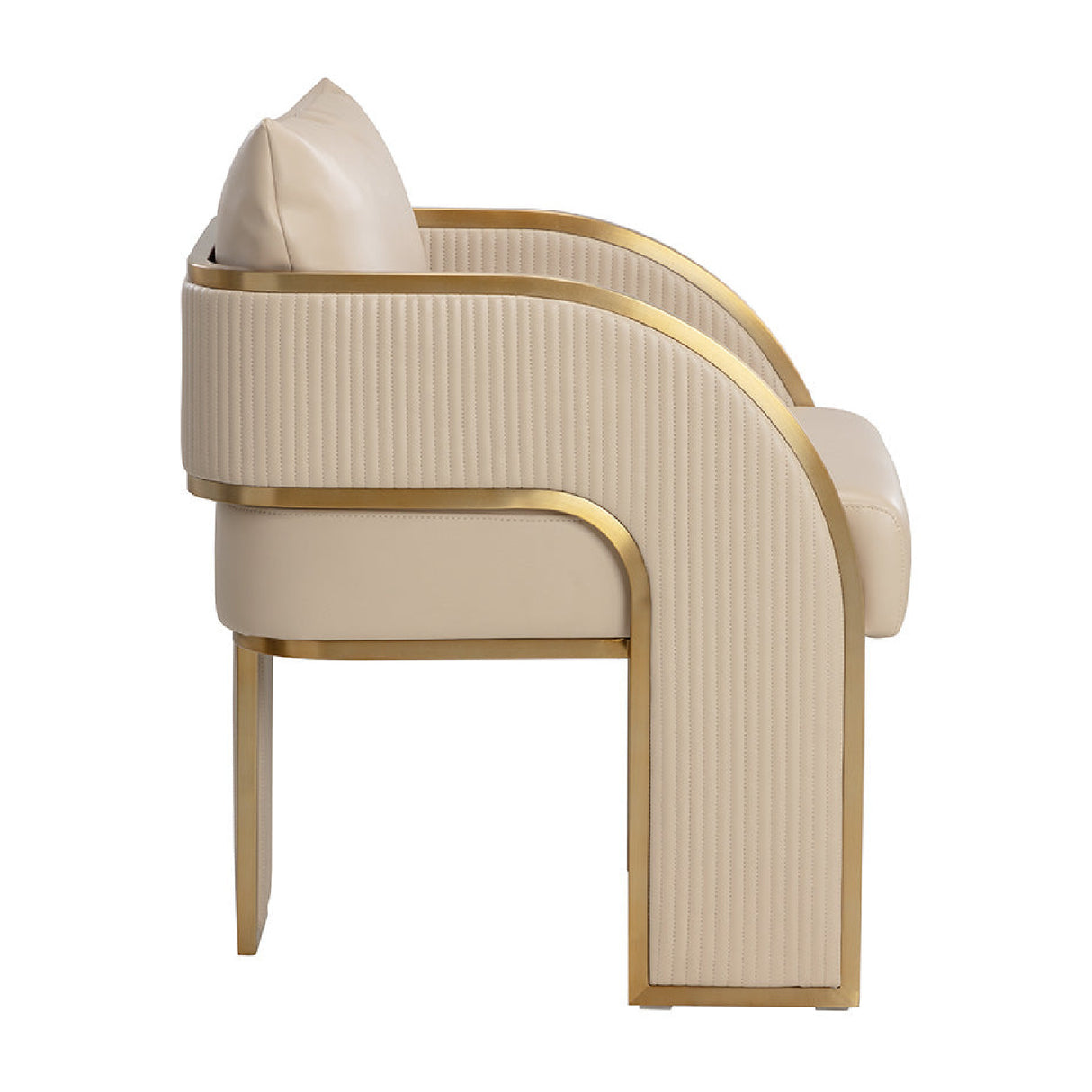 Modern European furniture - 3-Legged Leather Dining Chair - www.oroa.com | Oroa.com