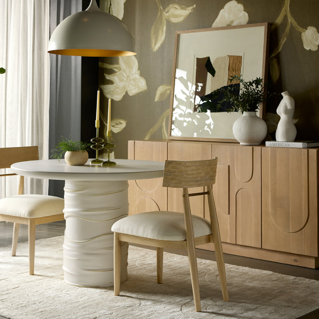 Modern European furniture - Light Oak Dining Chairs (2) - www.oroa.com | Oroa.com