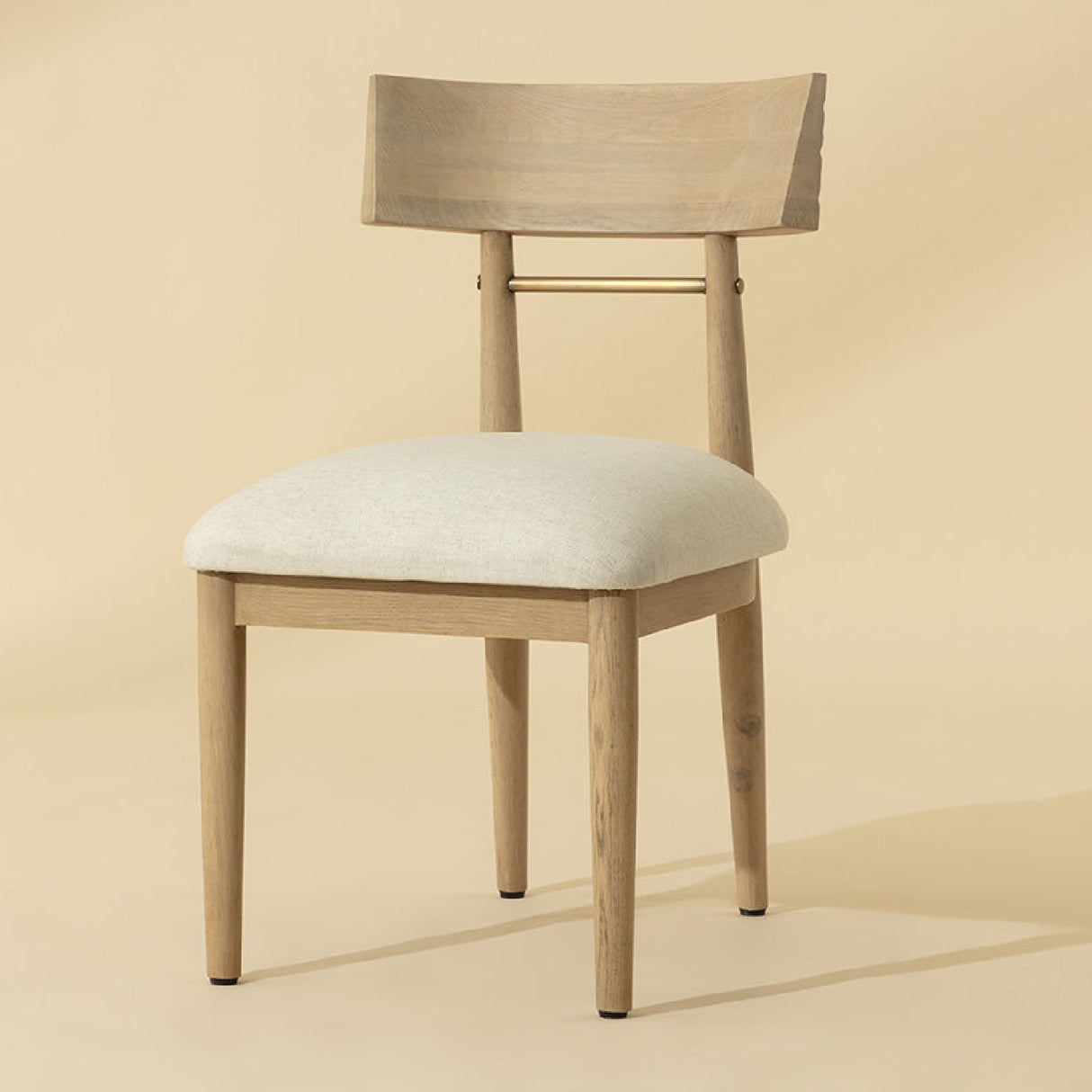 Modern European furniture - Light Oak Dining Chairs (2) - www.oroa.com | Oroa.com
