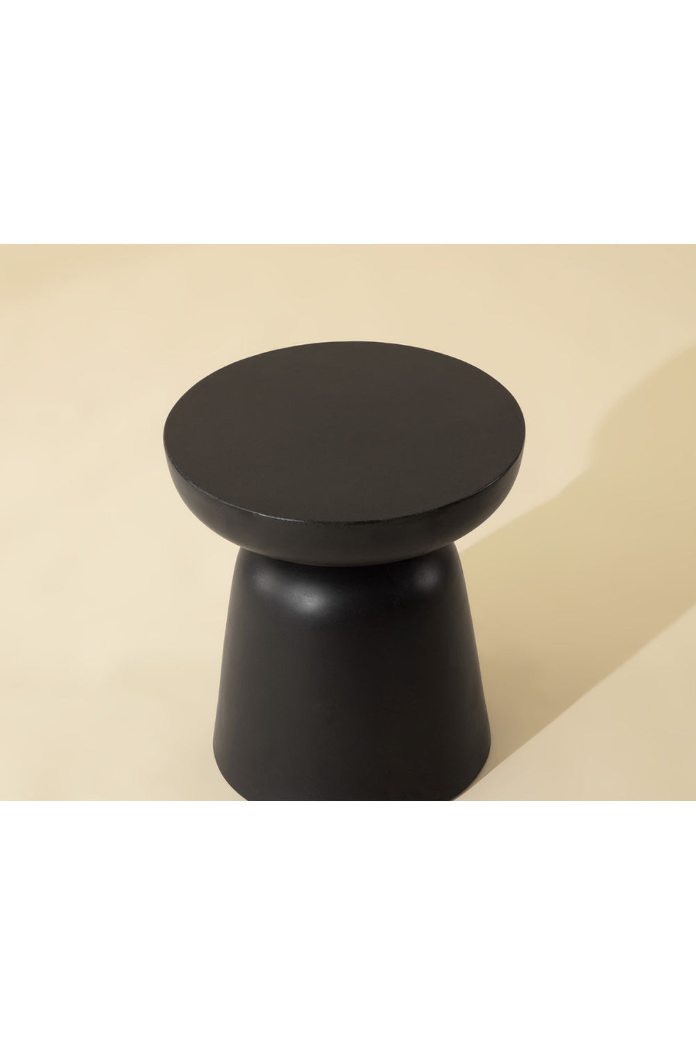 Modern European furniture - Black Indoor/Outdoor End Table - www.oroa.com | Oroa.com