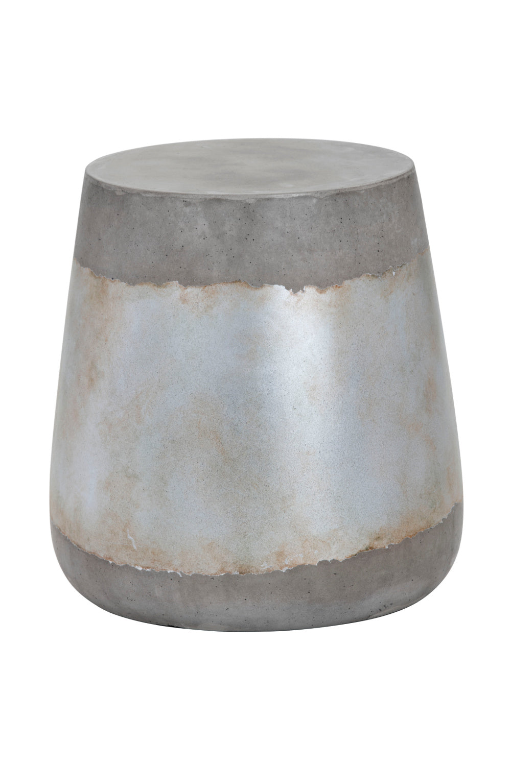 Modern European furniture - Silver Indoor/Outdoor End Table - www.oroa.com | Oroa.com