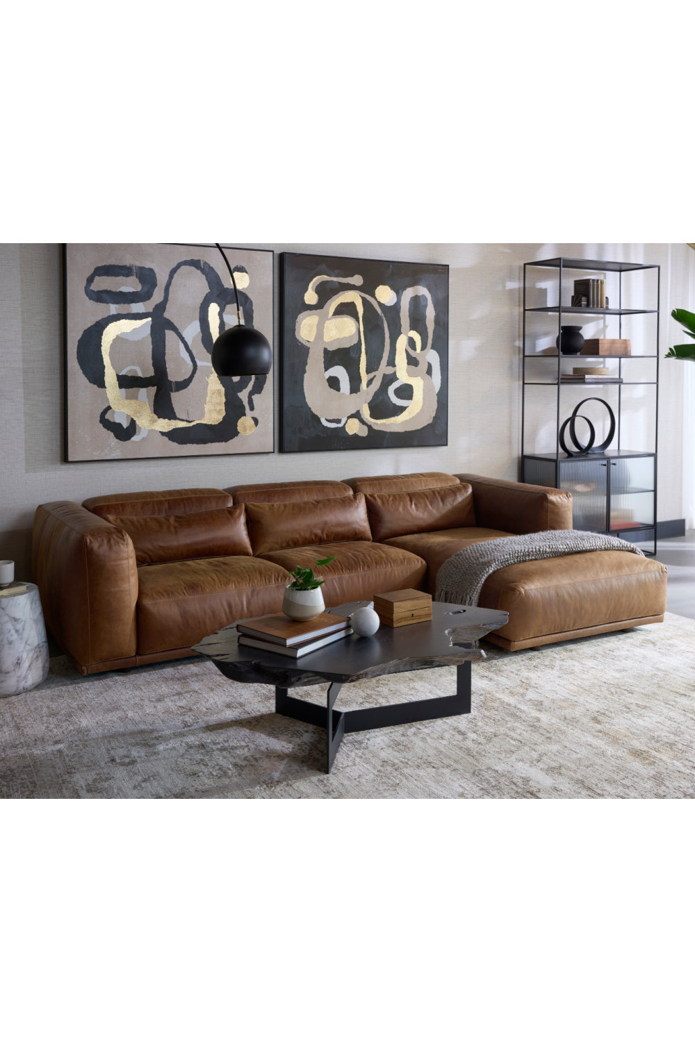 Modern European furniture - Black Teak Root Coffee Table - www.oroa.com | Oroa.com