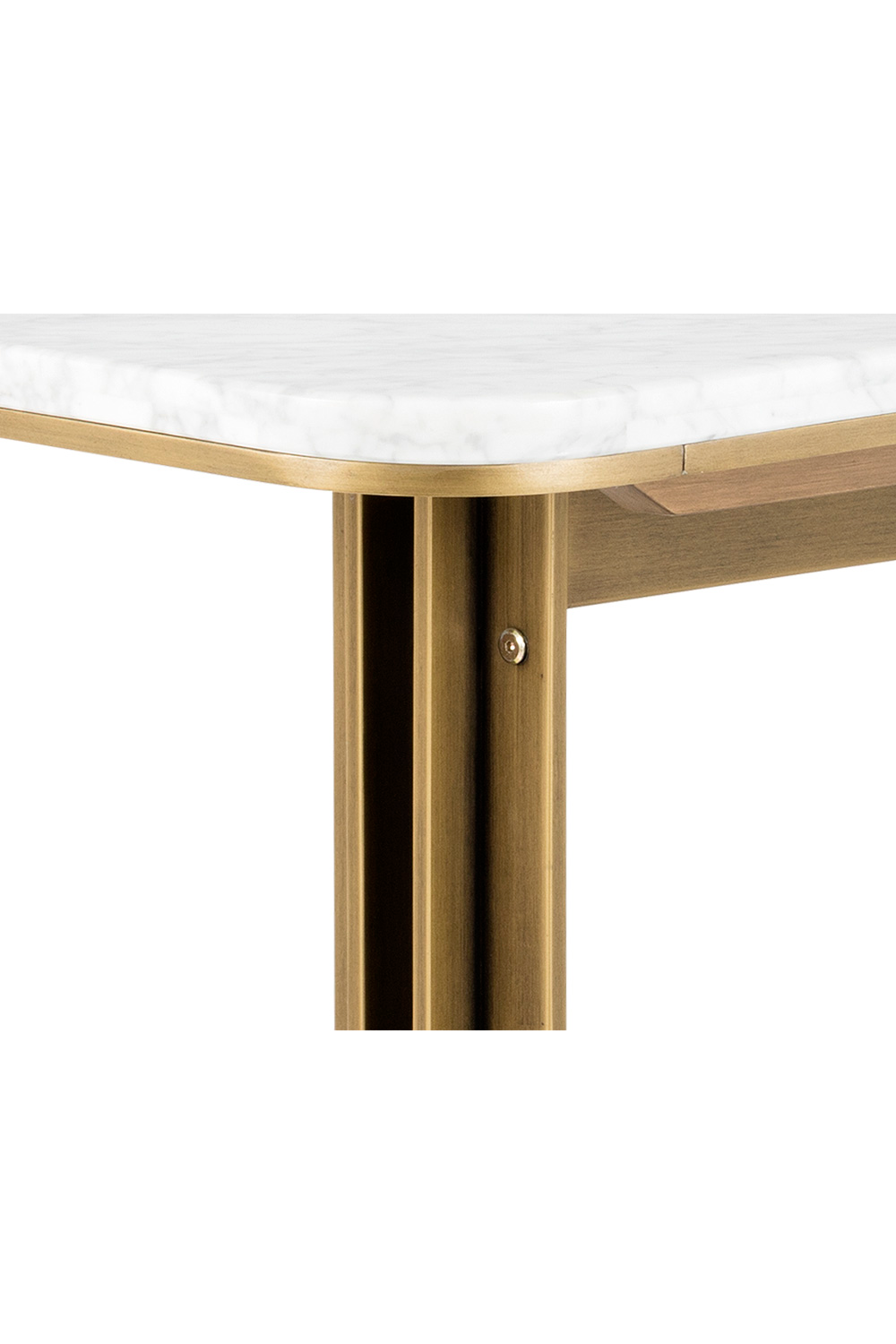 Modern European furniture - White Marble Rectangular Dining Table - www.oroa.com | Oroa.com
