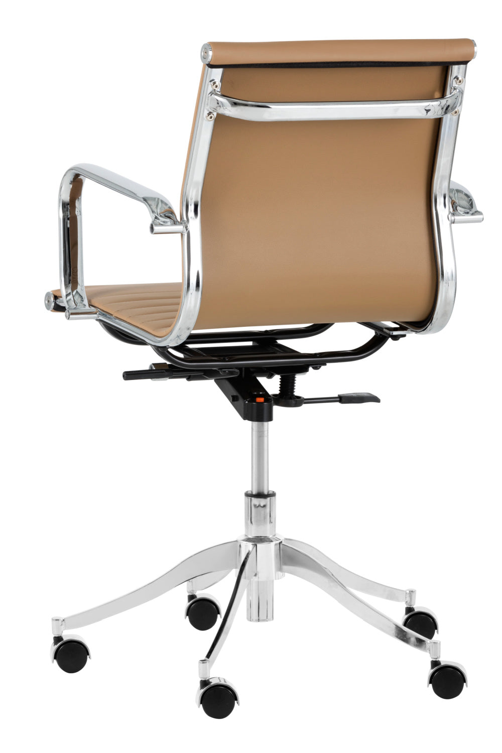 Modern European furniture - Leather Look Swivel Office Chair - www.oroa.com | Oroa.com