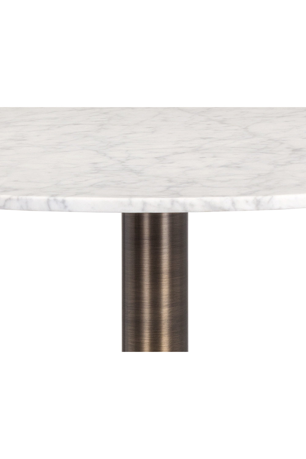 Modern European furniture - White Carrara Marble Counter Table - www.oroa.com | Oroa.com