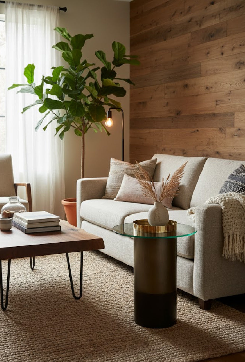 Modern European furniture - Gold Tray Top End Table - www.oroa.com | Oroa.com