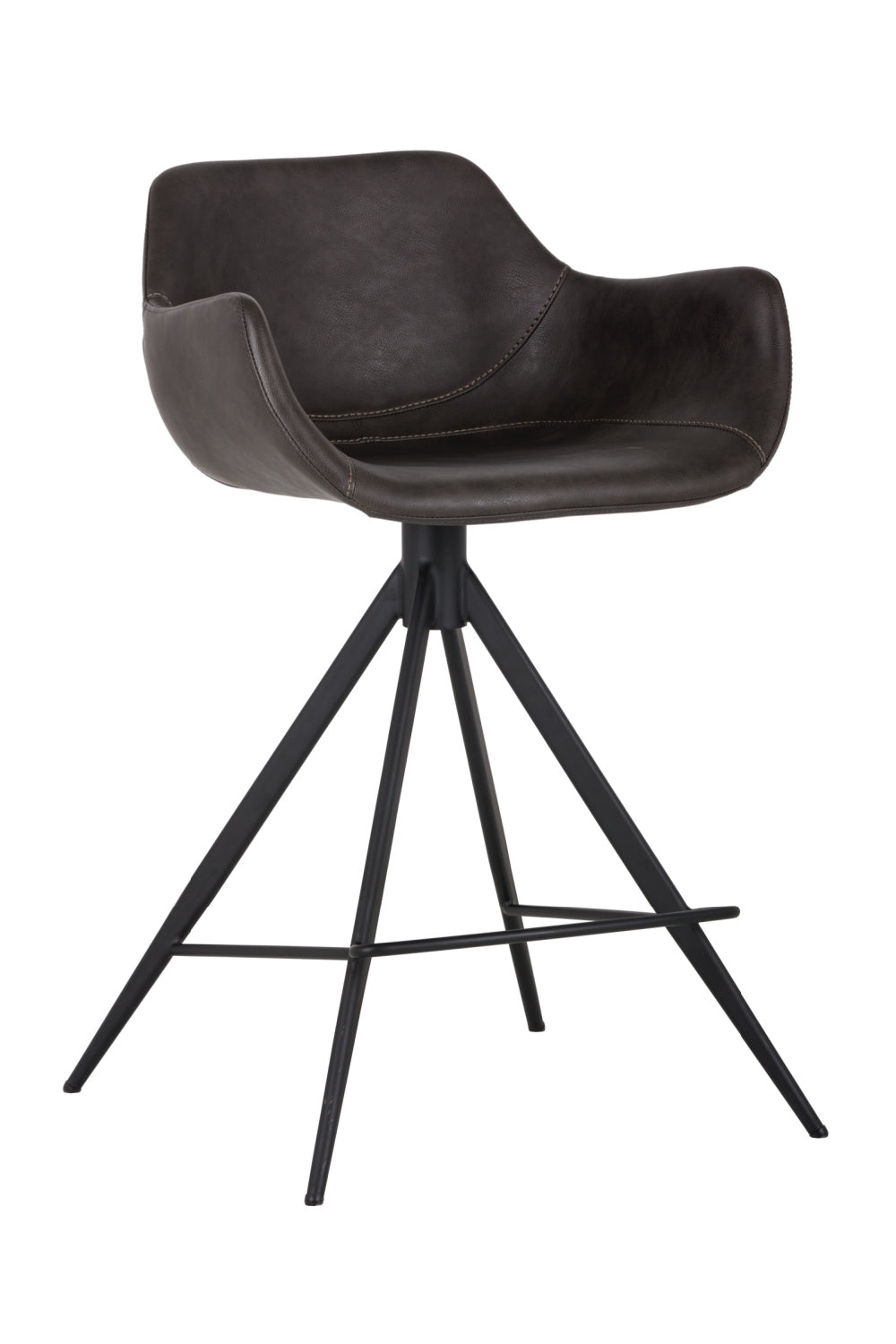 Modern European furniture - Metal Base Swivel Counter Stool - www.oroa.com | Oroa.com