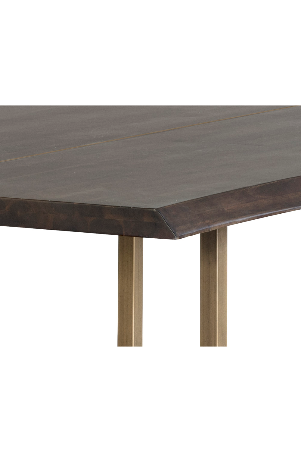 Modern European furniture - Smoked Acacia Wood Dining Table - www.oroa.com | Oroa.com
