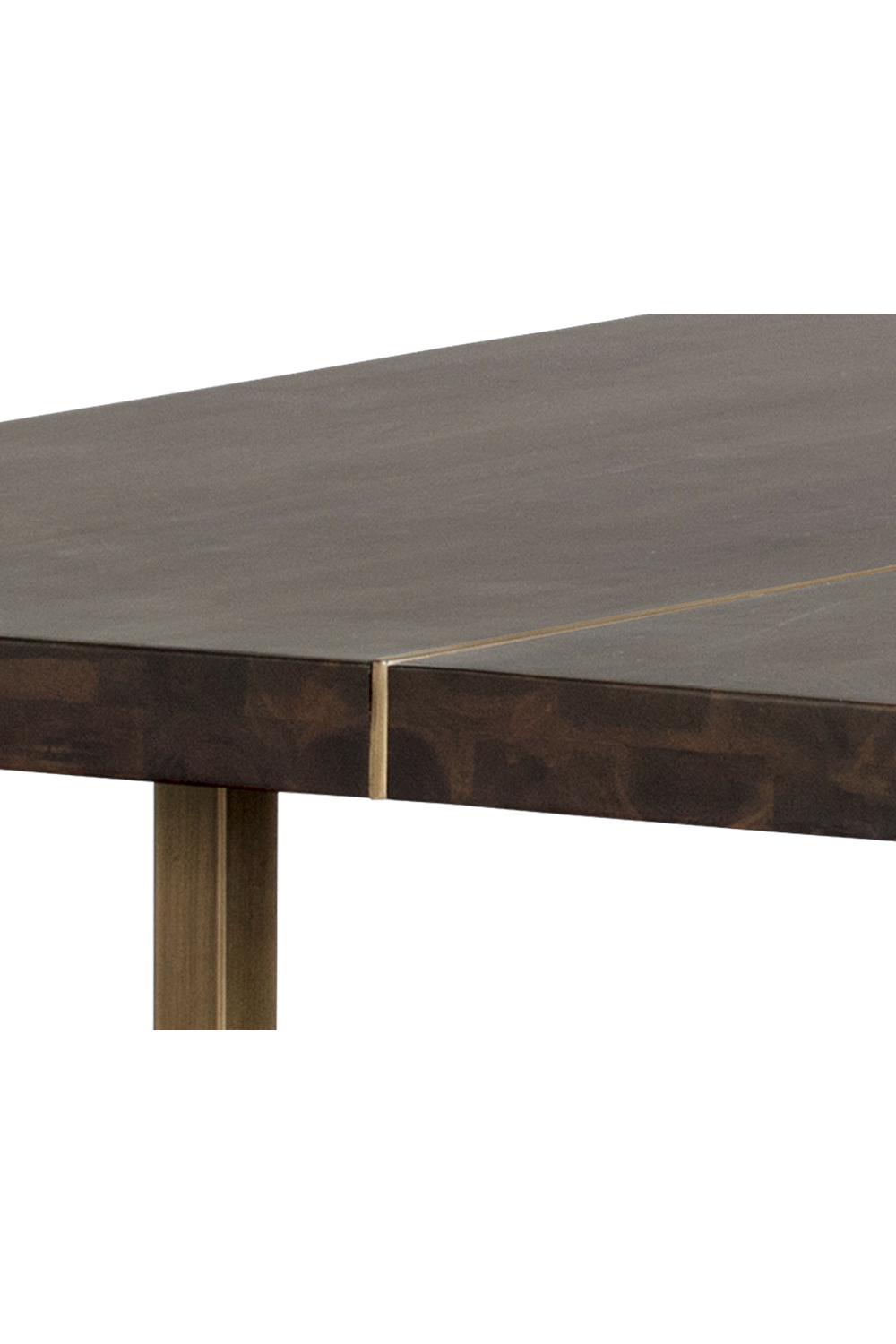 Modern European furniture - Smoked Acacia Wood Dining Table - www.oroa.com | Oroa.com