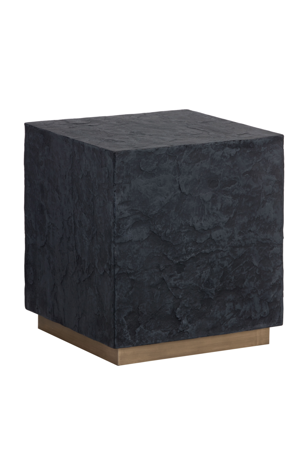 Modern European furniture - Textured Concrete End Table - www.oroa.com | Oroa.com