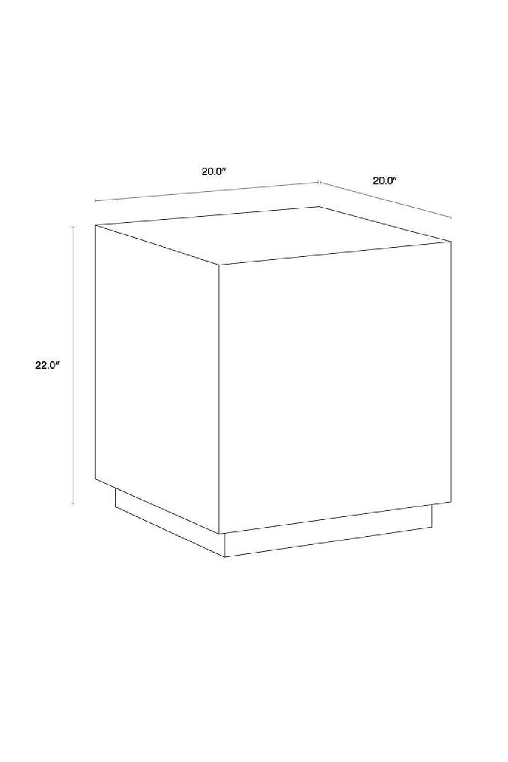 Modern European furniture - Textured Concrete End Table - www.oroa.com | Oroa.com