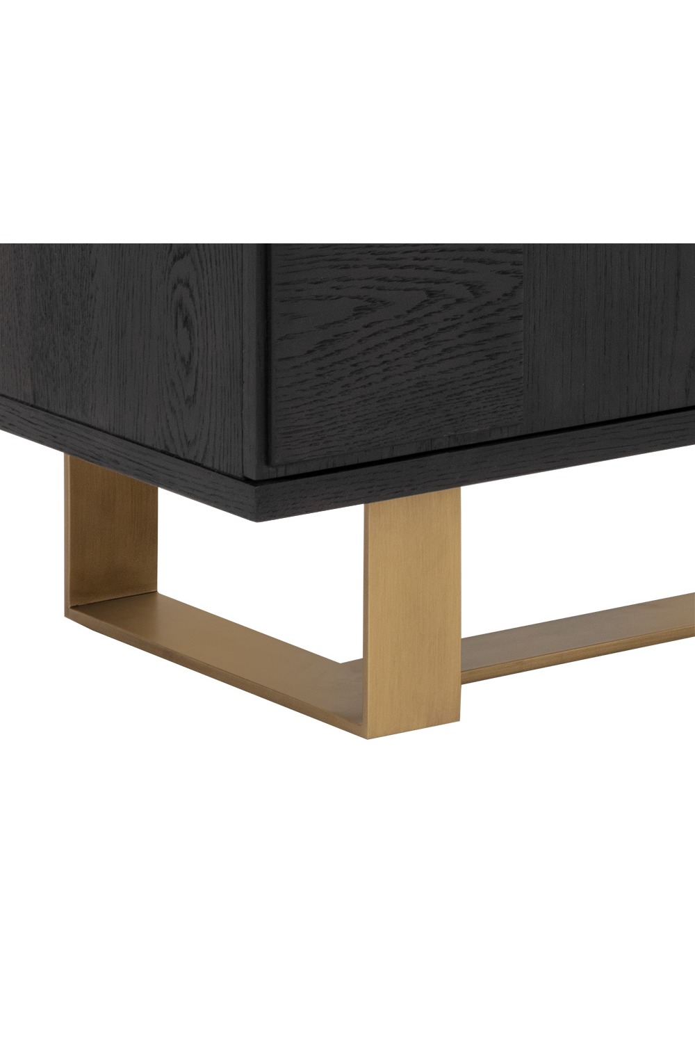 Modern European furniture - Checkered Smoked Acacia Sideboard - www.oroa.com | Oroa.com