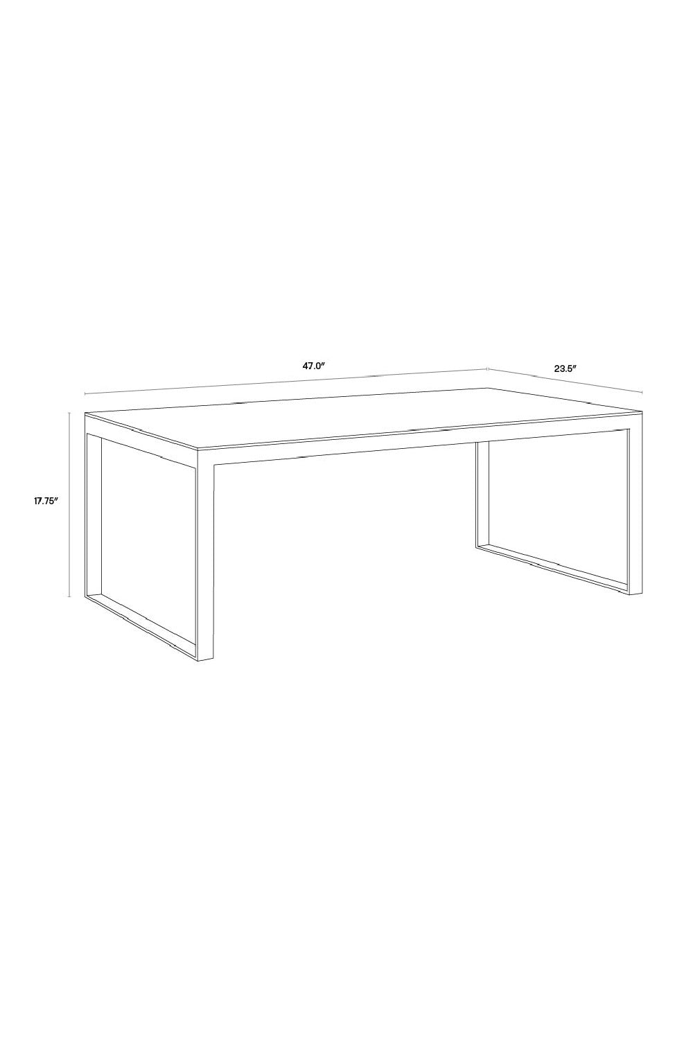 Modern European furniture - White Italian Marble Coffee Table - www.oroa.com | Oroa.com