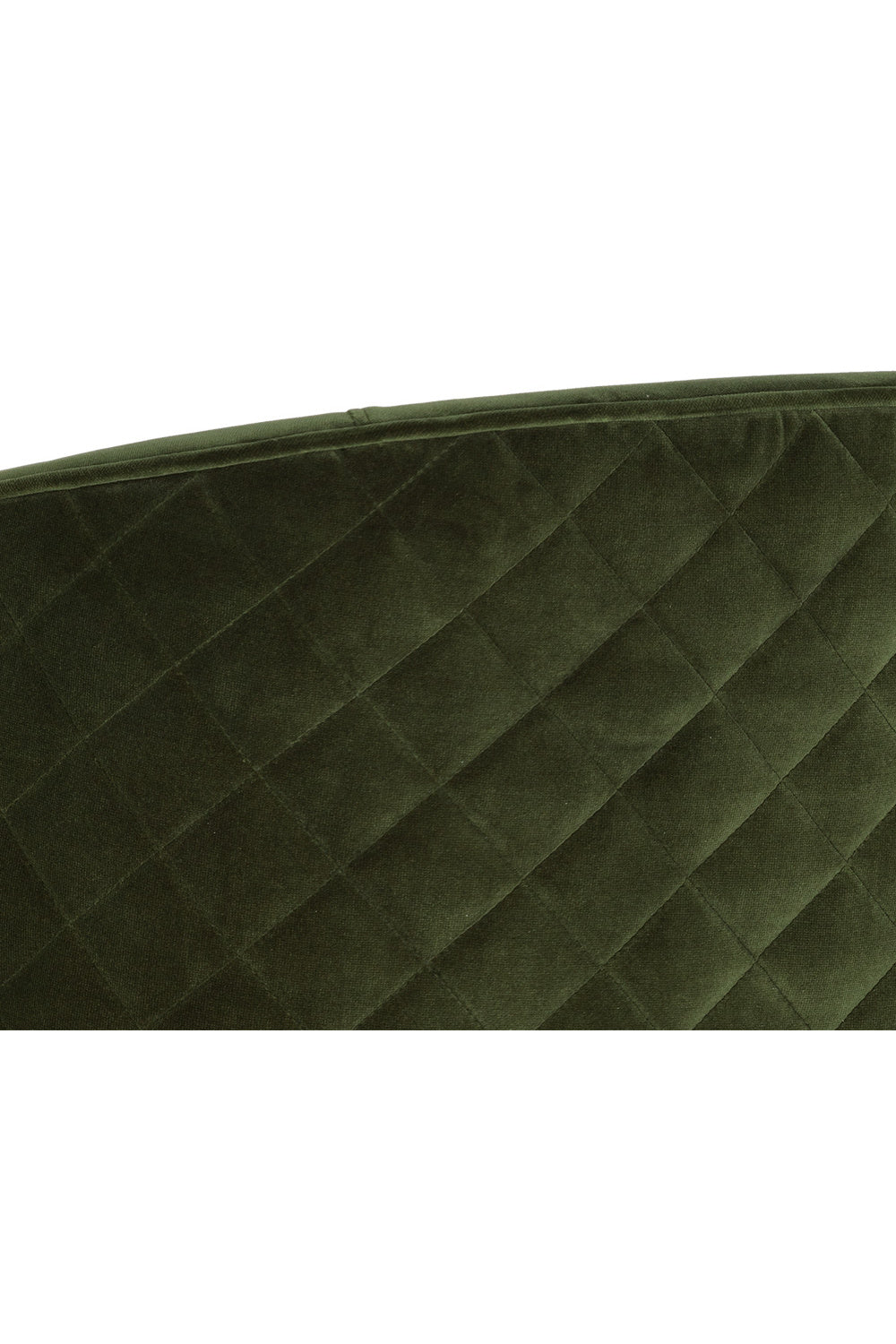 Modern European furniture - Green Diamond-Stitched Dining Chair - www.oroa.com | Oroa.com