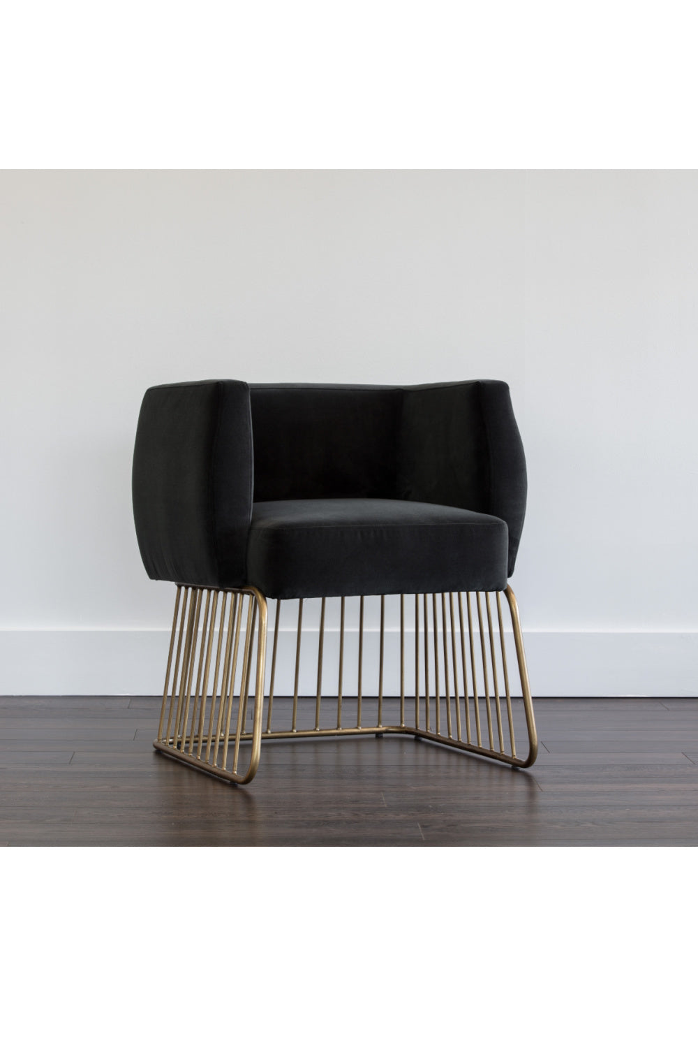 Modern European furniture - Gray Fabric Modern Dining Chair - www.oroa.com | Oroa.com