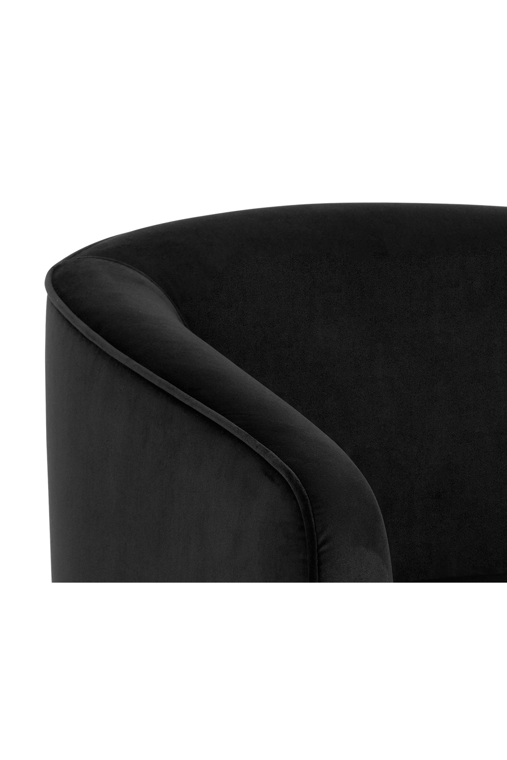 Modern European furniture - Curved Swivel Lounge Chair - www.oroa.com | Oroa.com