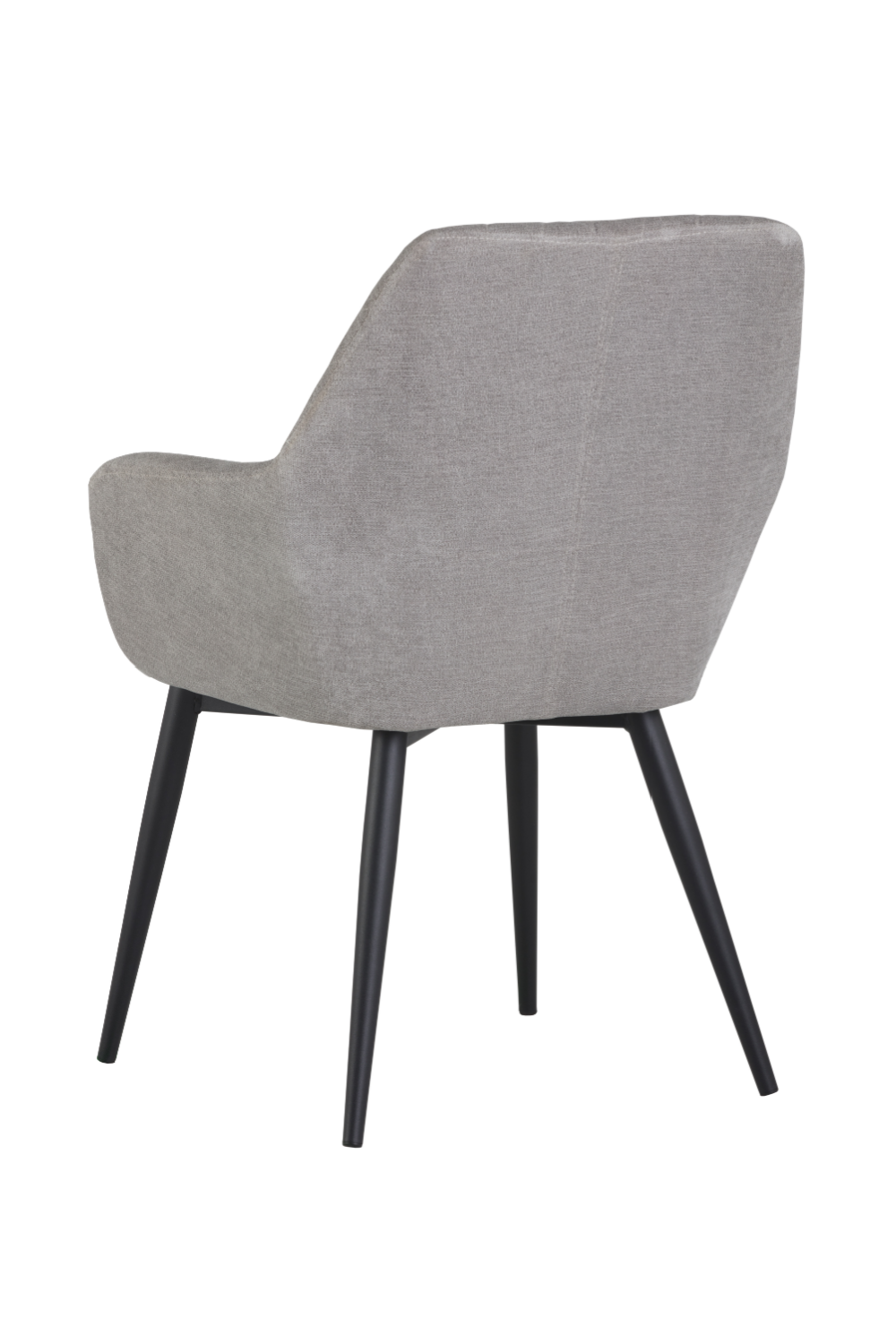 Modern European furniture - Gray Diamond-Tufted Dining Armchair - www.oroa.com | Oroa.com