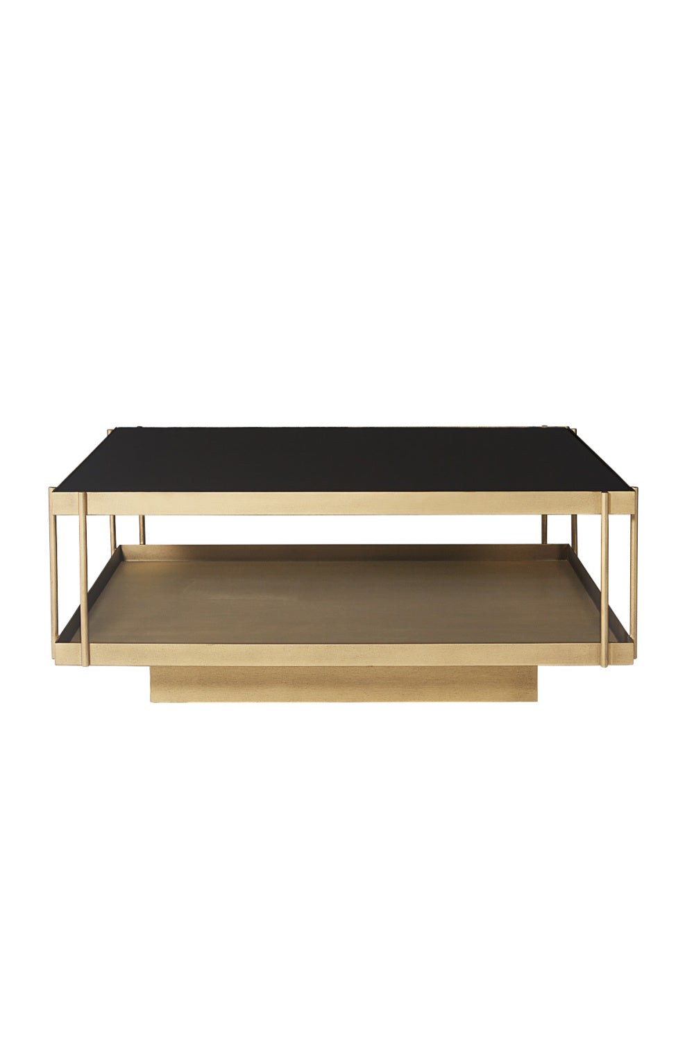 Modern European furniture - Square Black Glass Coffee Table - www.oroa.com | Oroa.com
