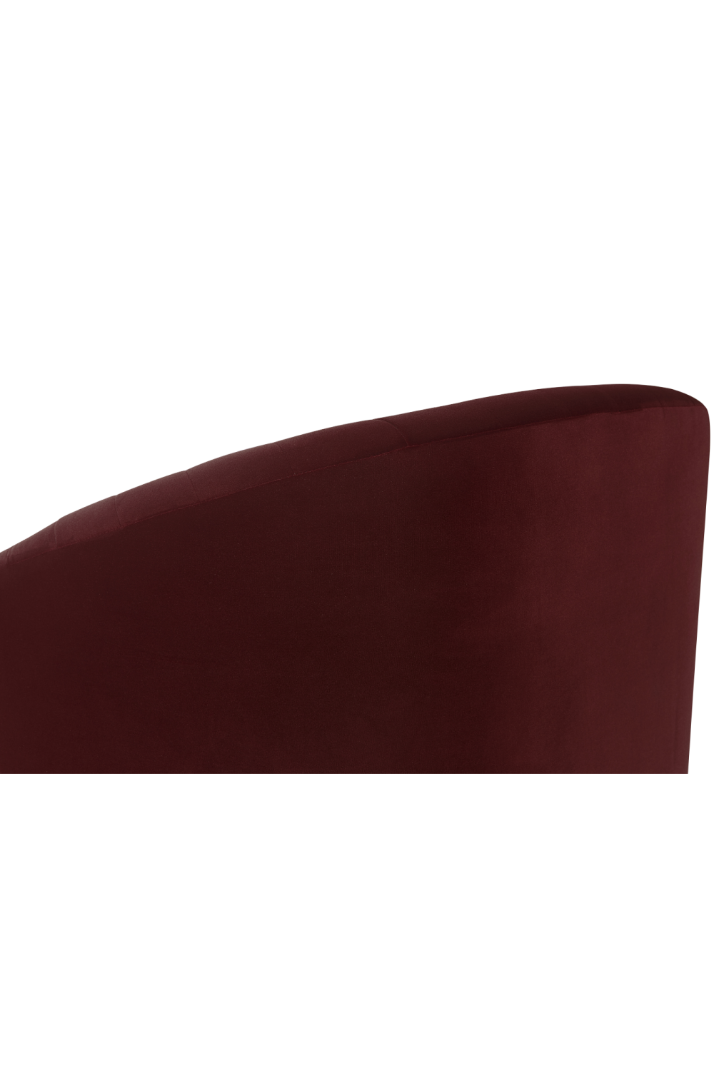 Curved Channel-Tufted Lounge Chair | Oroa.com