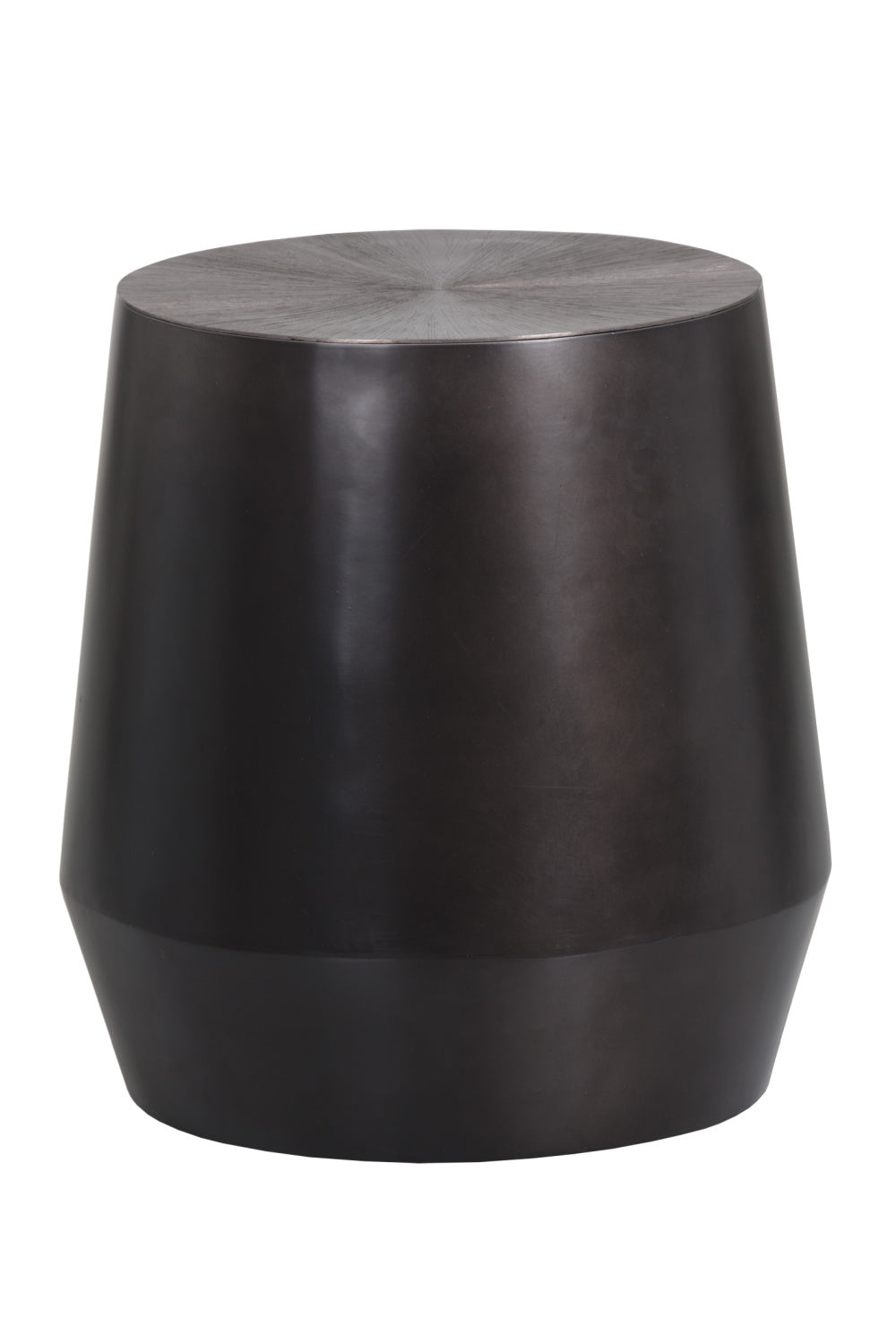 Modern European furniture - Etched Aluminum End Table - www.oroa.com | Oroa.com