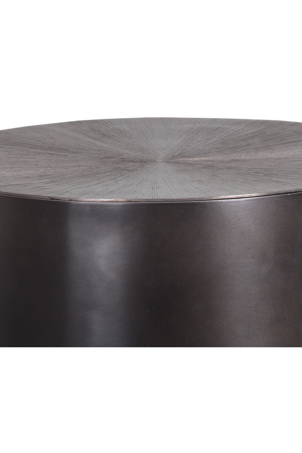Modern European furniture - Etched Aluminum End Table - www.oroa.com | Oroa.com