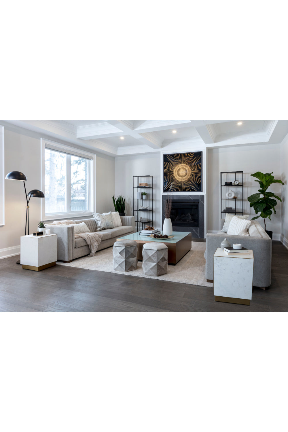 Modern European furniture - Modern Open Shelving Bookcase - www.oroa.com | Oroa.com