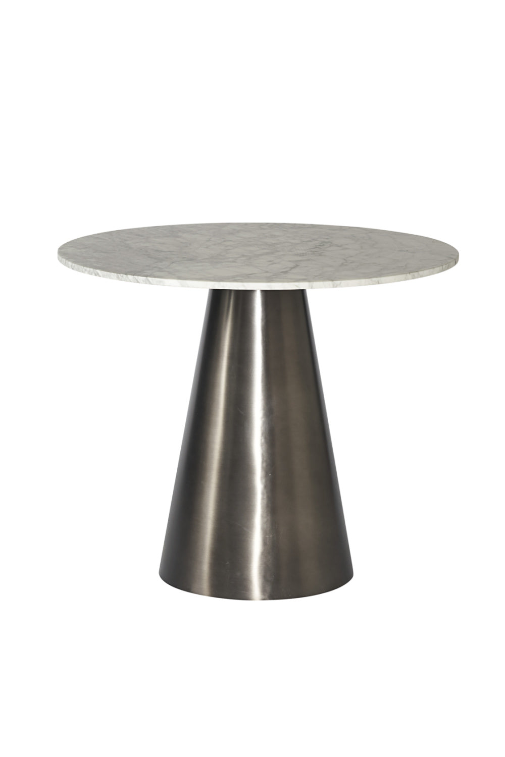 Modern European furniture - Carrara Marble Round Bistro Table - www.oroa.com | Oroa.com