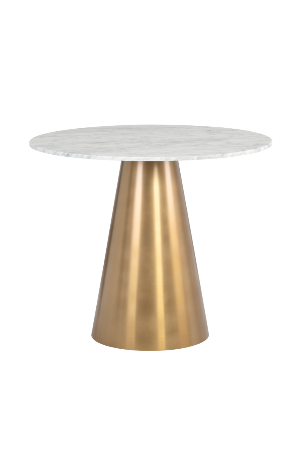 Modern European furniture - Carrara Marble Round Bistro Table - www.oroa.com | Oroa.com