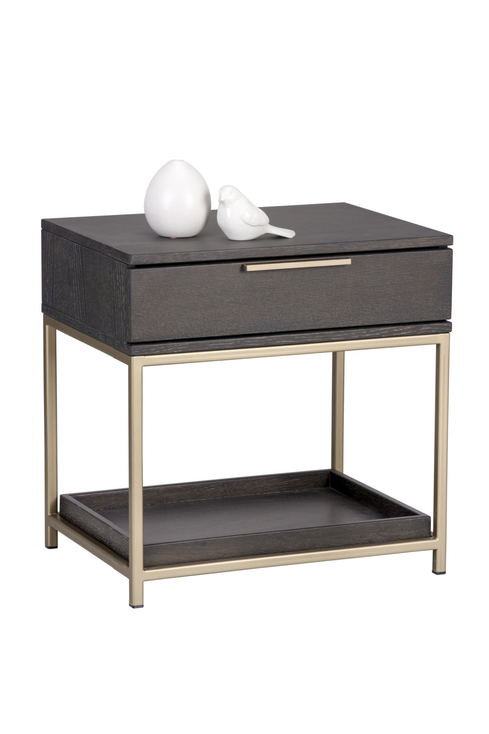 Modern European furniture - 1-Drawer Oak Nightstand S - www.oroa.com | Oroa.com