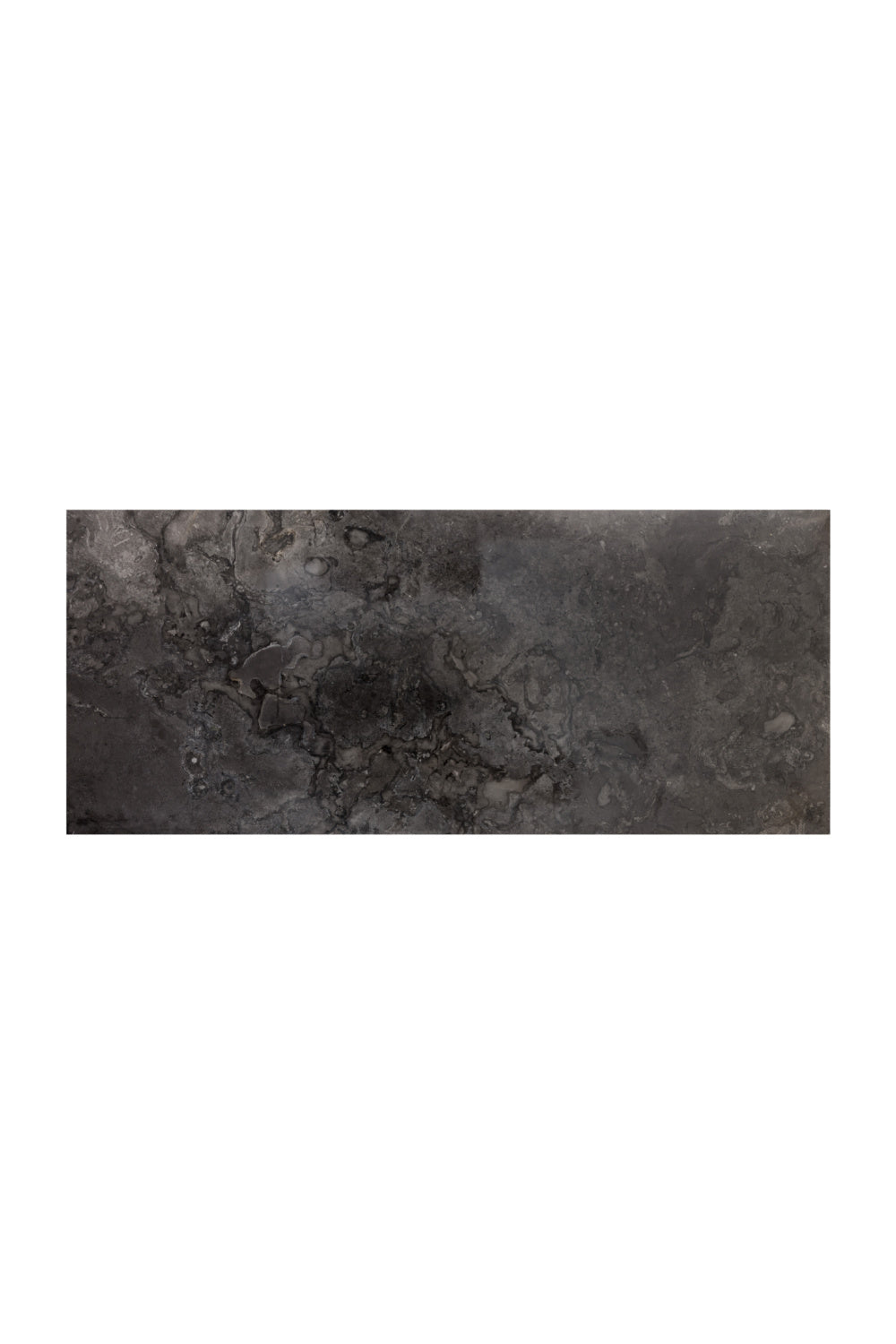 Modern European furniture - Gray Marble 2-Drawer Console Table - www.oroa.com | Oroa.com