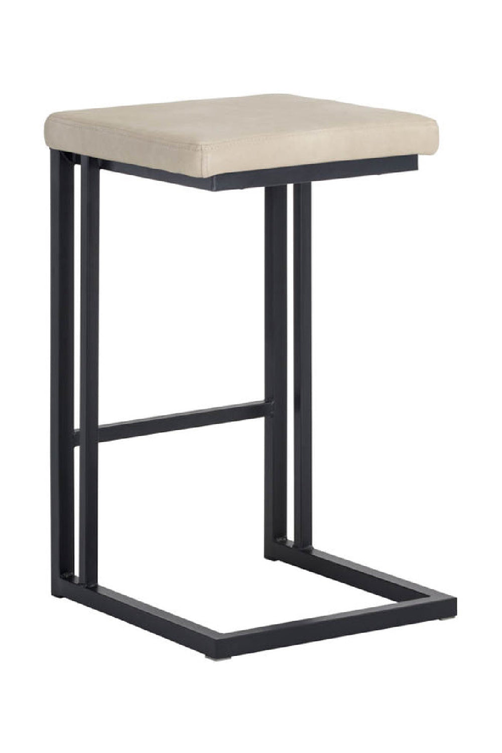 Modern European furniture - Leather-Look Backless Counter Stools (2) - www.oroa.com | Oroa.com