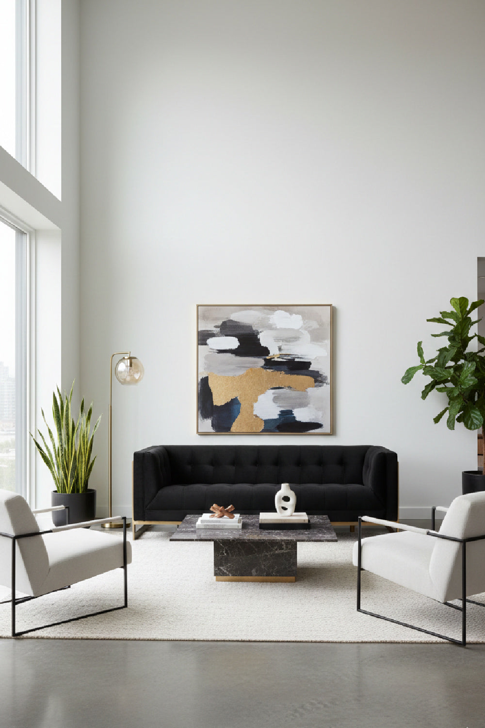 Modern European furniture - Button Tufted Sofa - www.oroa.com | Oroa.com