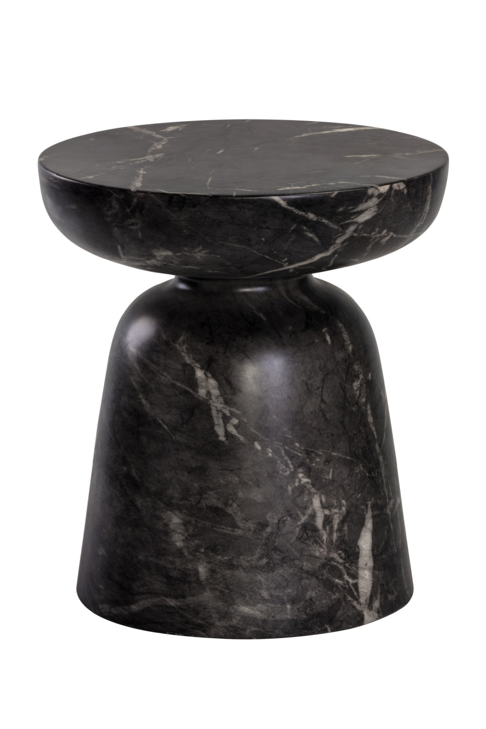 Modern European furniture - Marble-Look Indoor/Outdoor End Table - www.oroa.com | Oroa.com